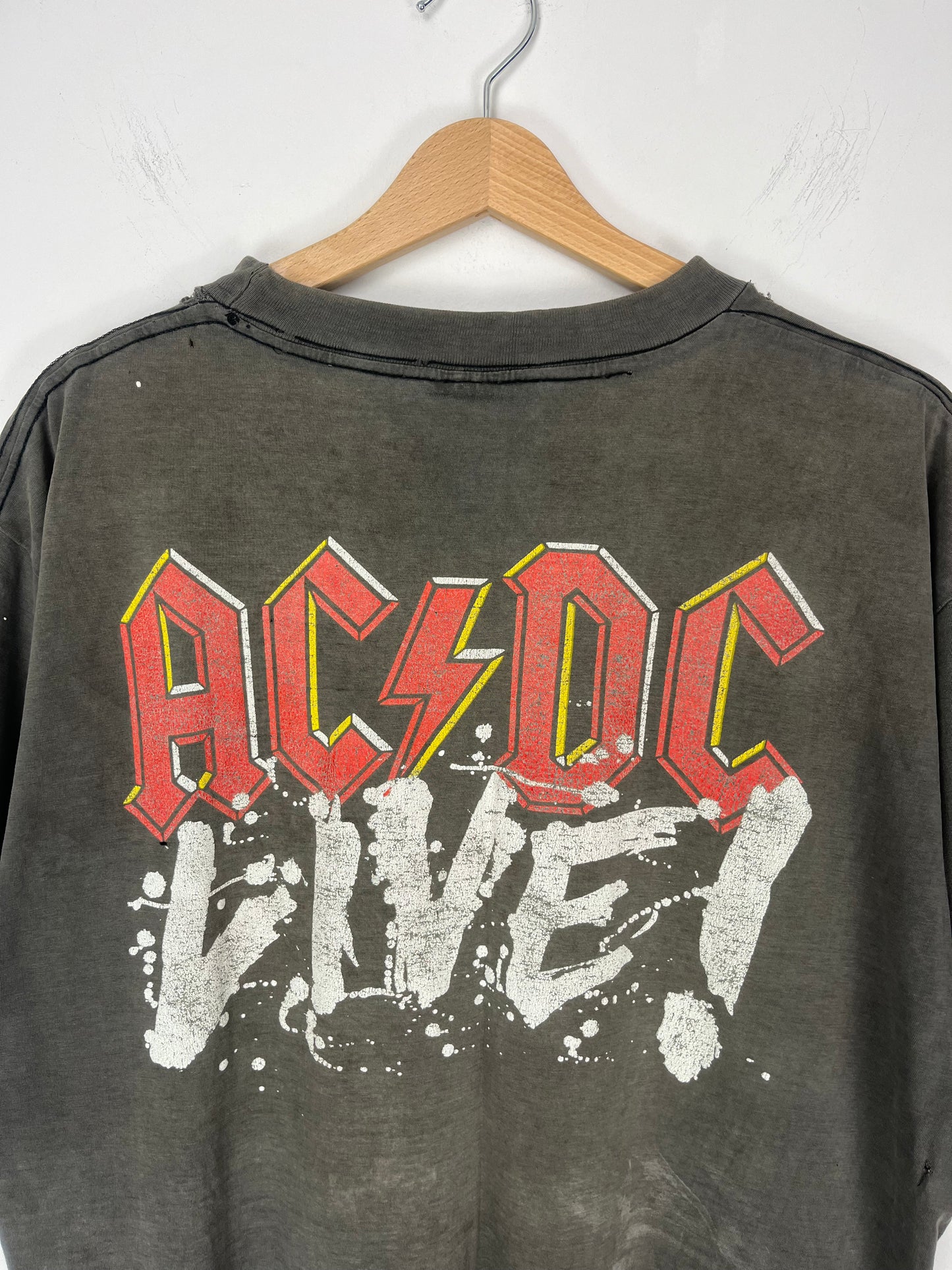 1994 AC/DC trashed & faded vintage tee