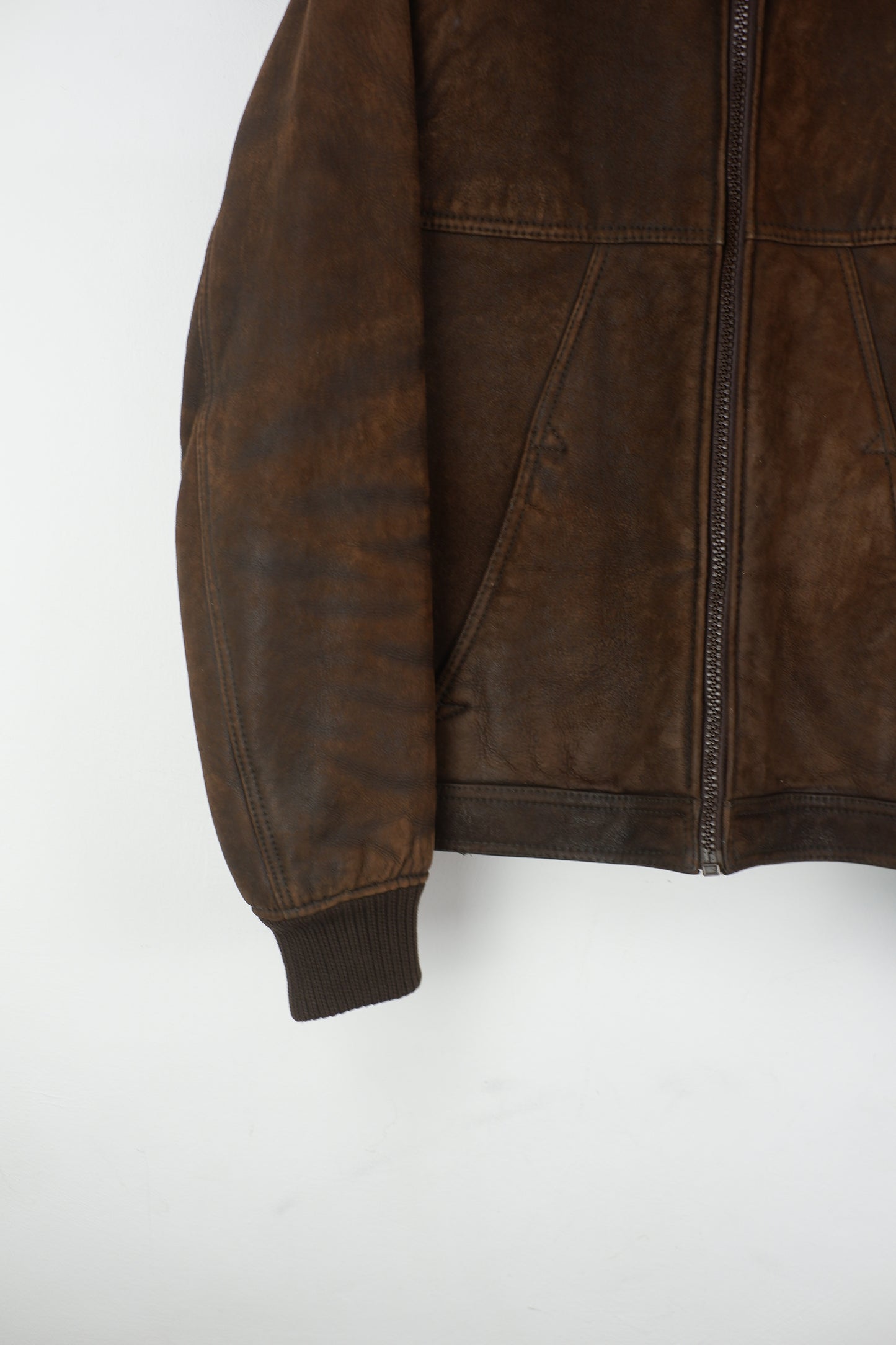 The Douglas *Centrocommerce Paris* leather jacket
