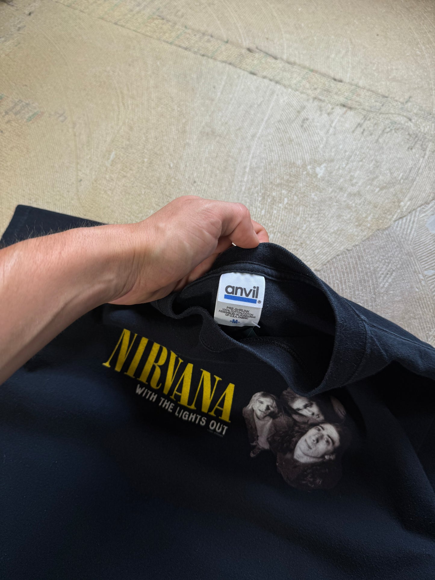 Nirvana 2005 „with the light out“ T-Shirt