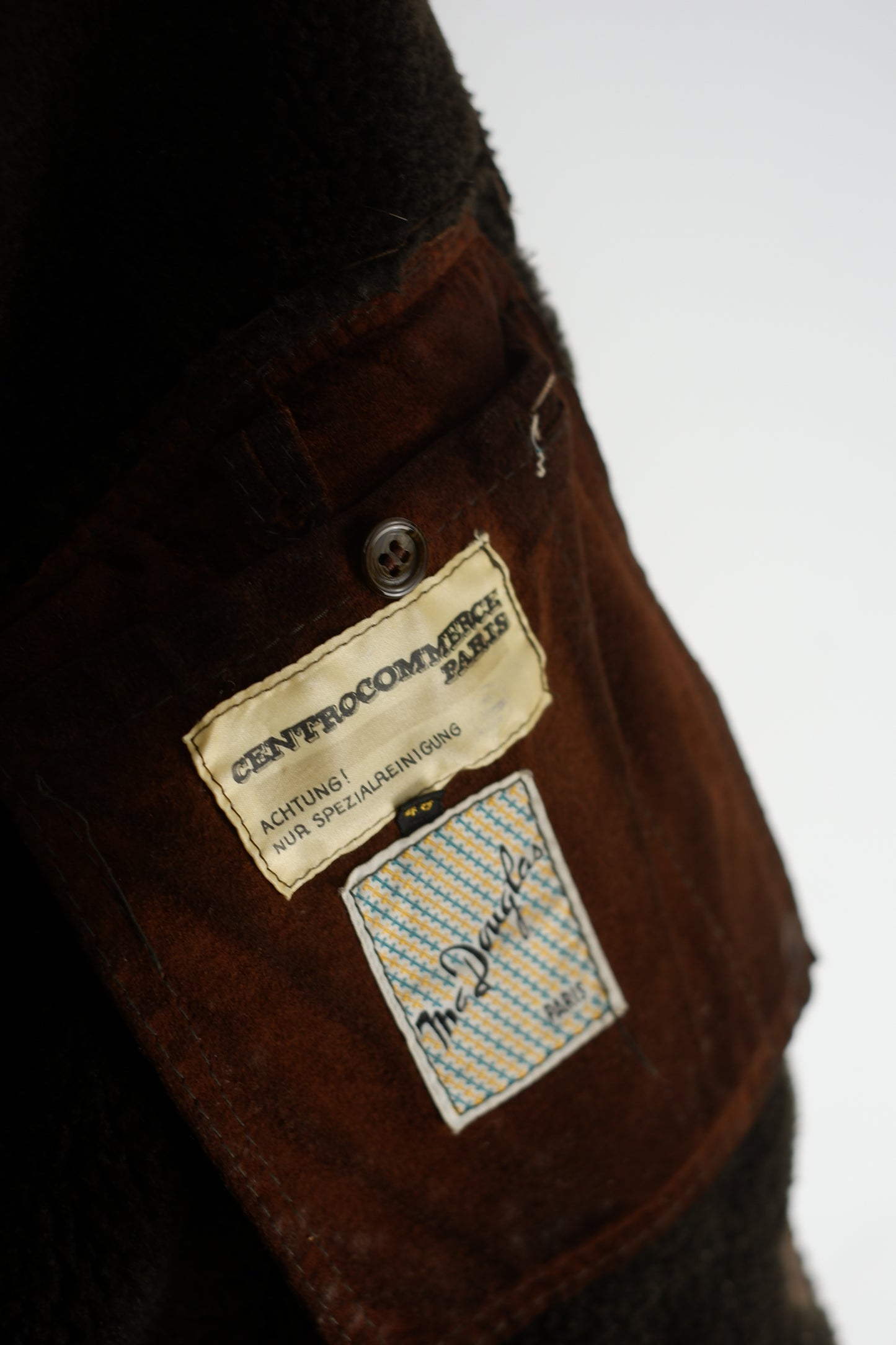 The Douglas *Centrocommerce Paris* leather jacket