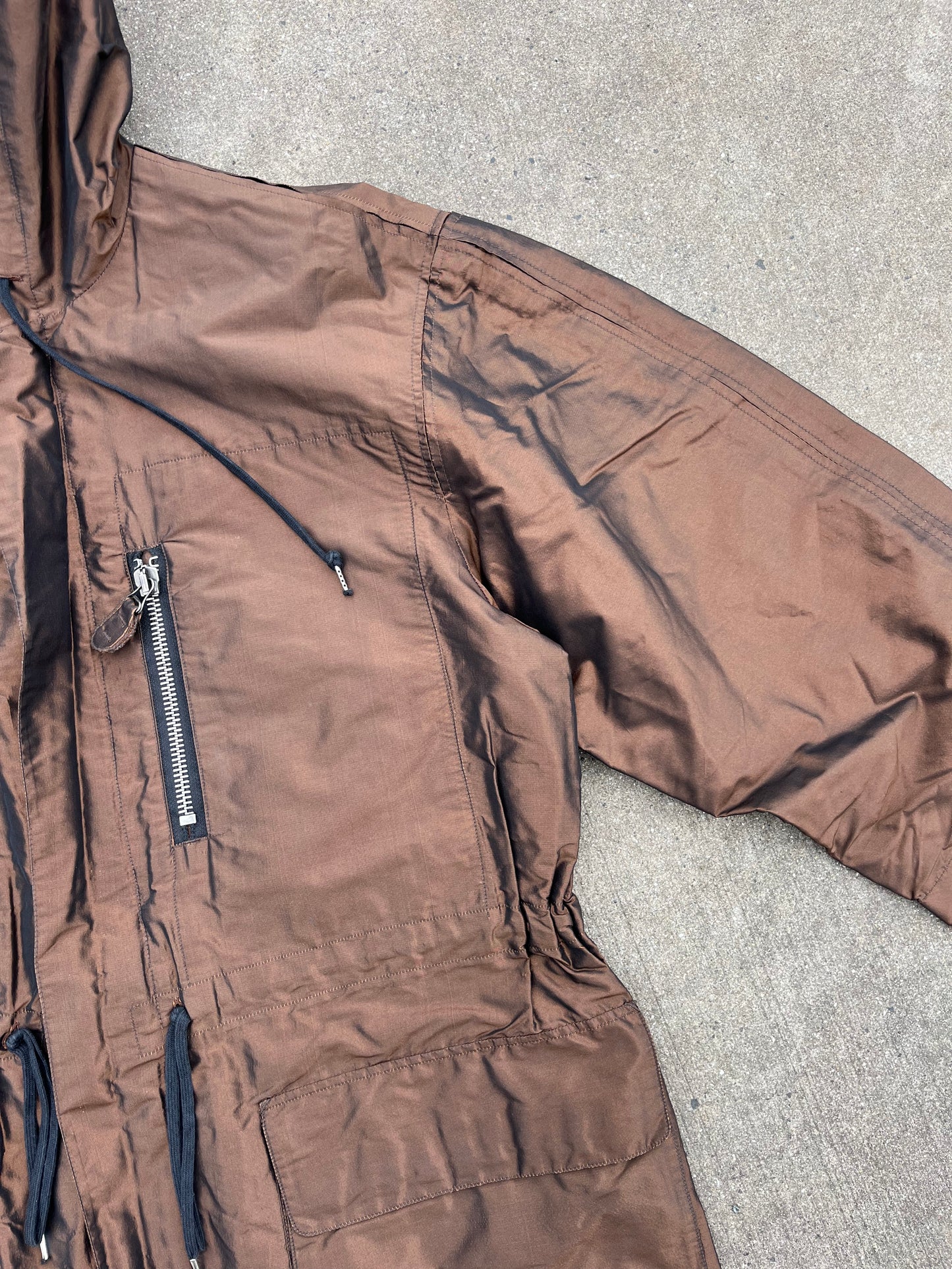 Jean Paul Gaultier shiny jacket