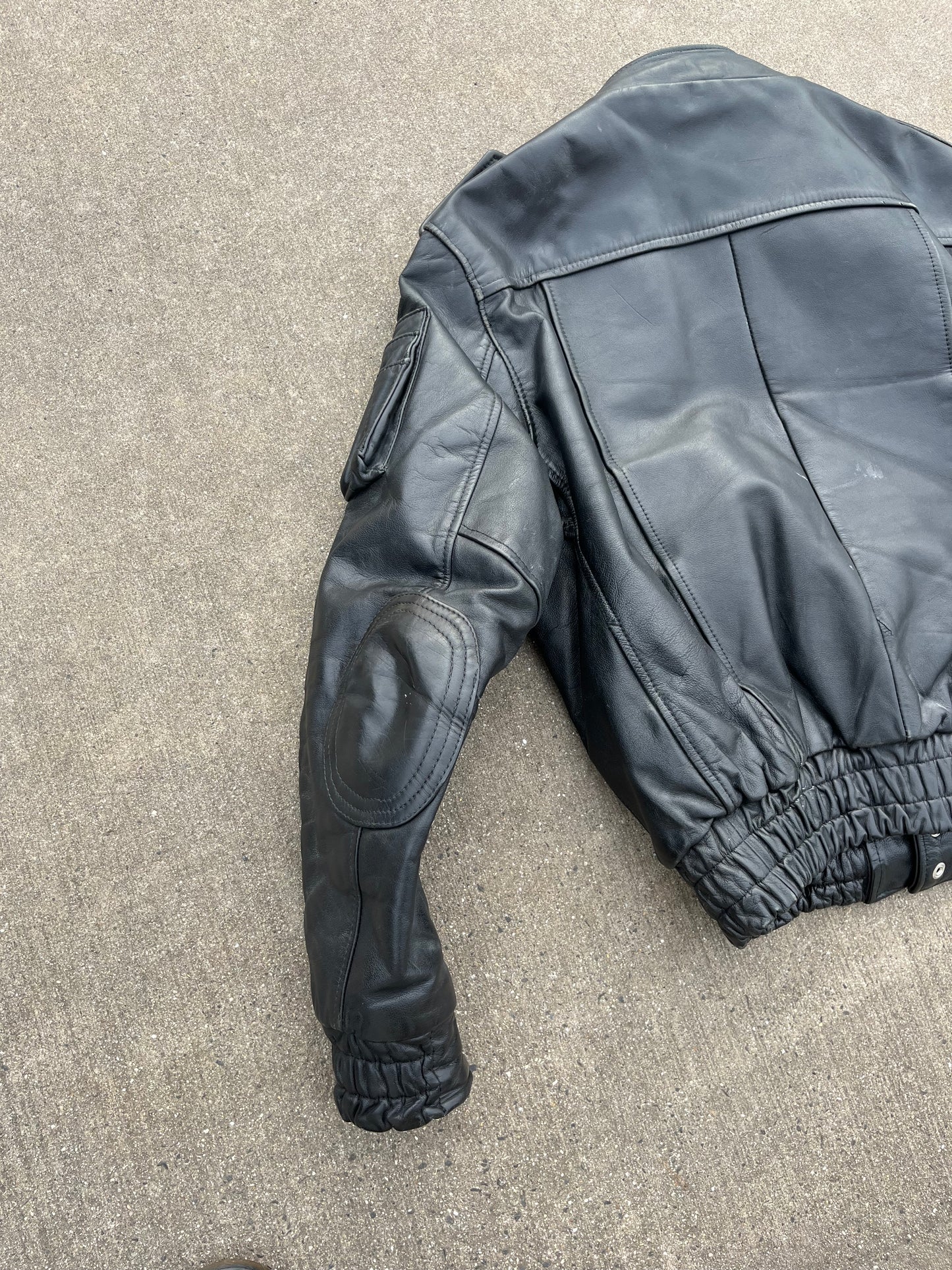 Vintage German Leather / Biker jacket