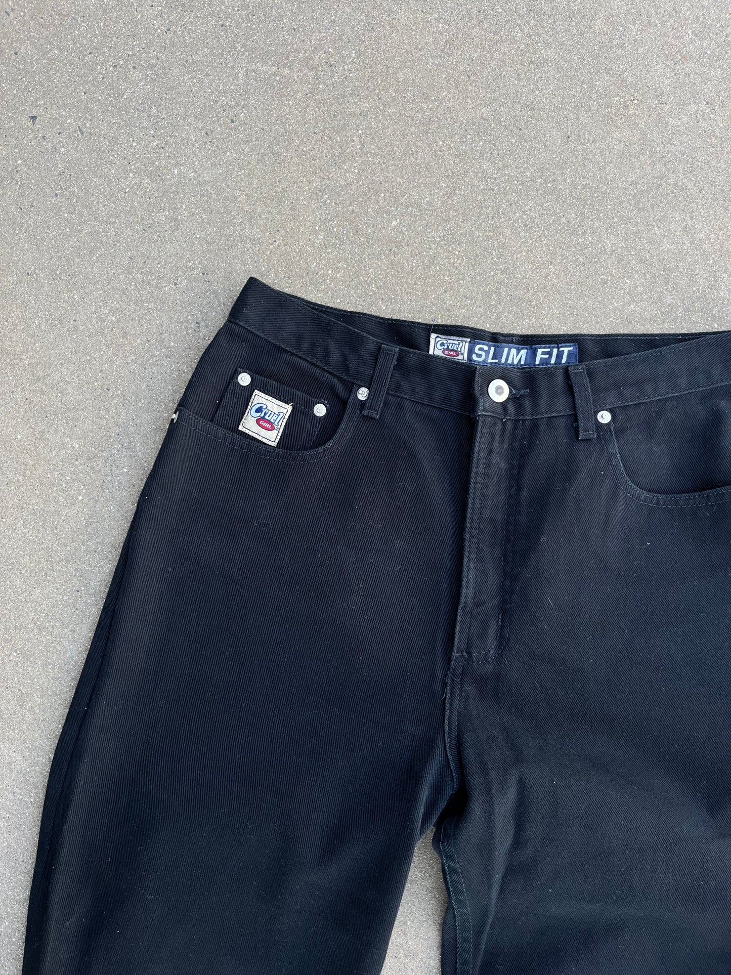 CRUEL GIRL black denim
