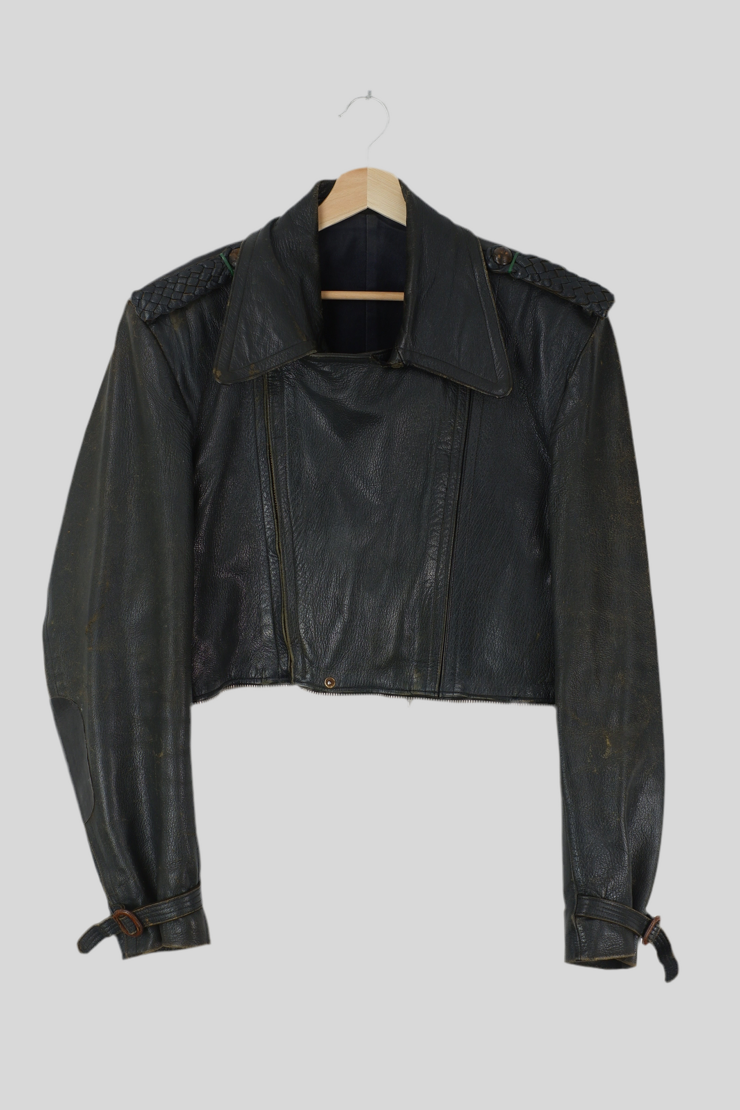 Vtg 3-1 Cropped leather Jacket / Coat