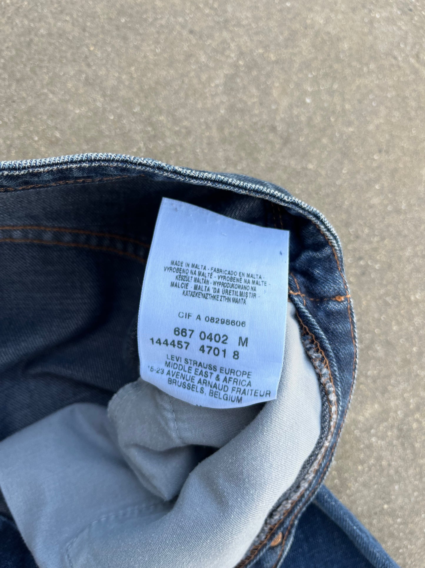 Levis denim skirt