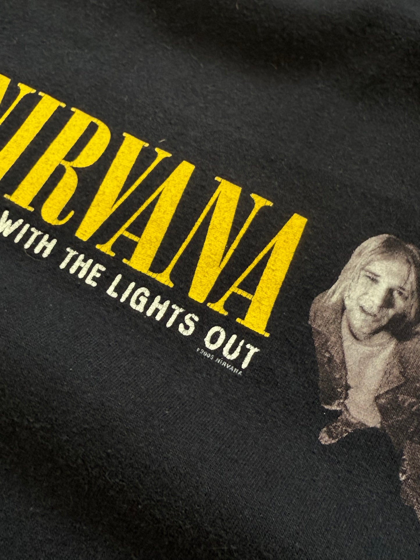 Nirvana 2005 „with the light out“ T-Shirt