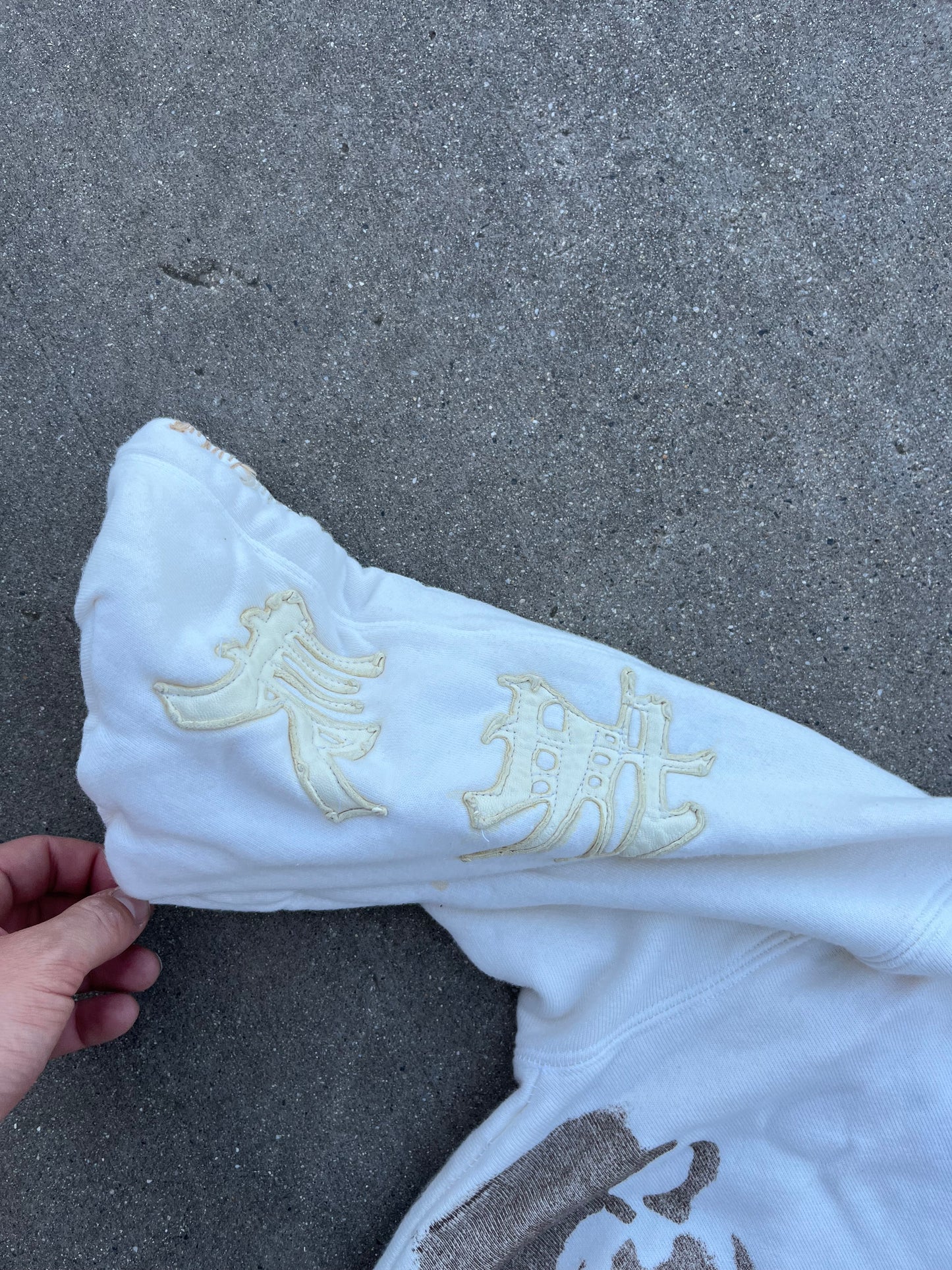The Great China Wall zipper / hoodie