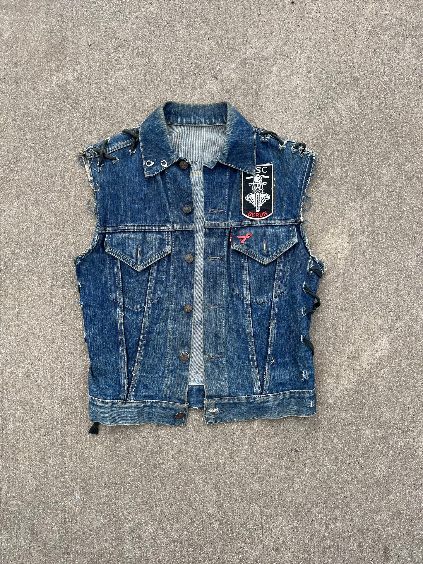 Levis BIG E denim vest