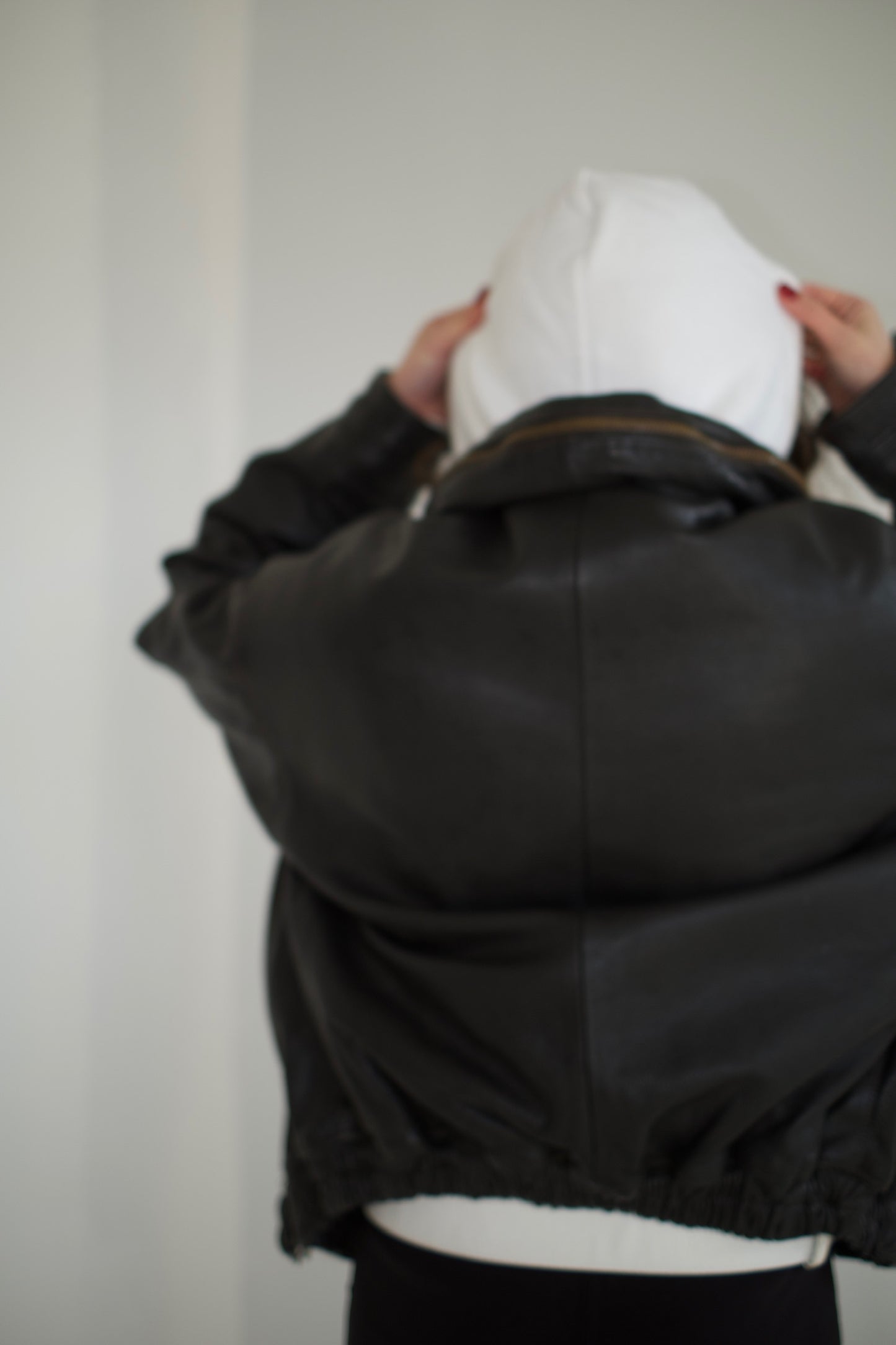 Emporio Armani 80´s leather jacket