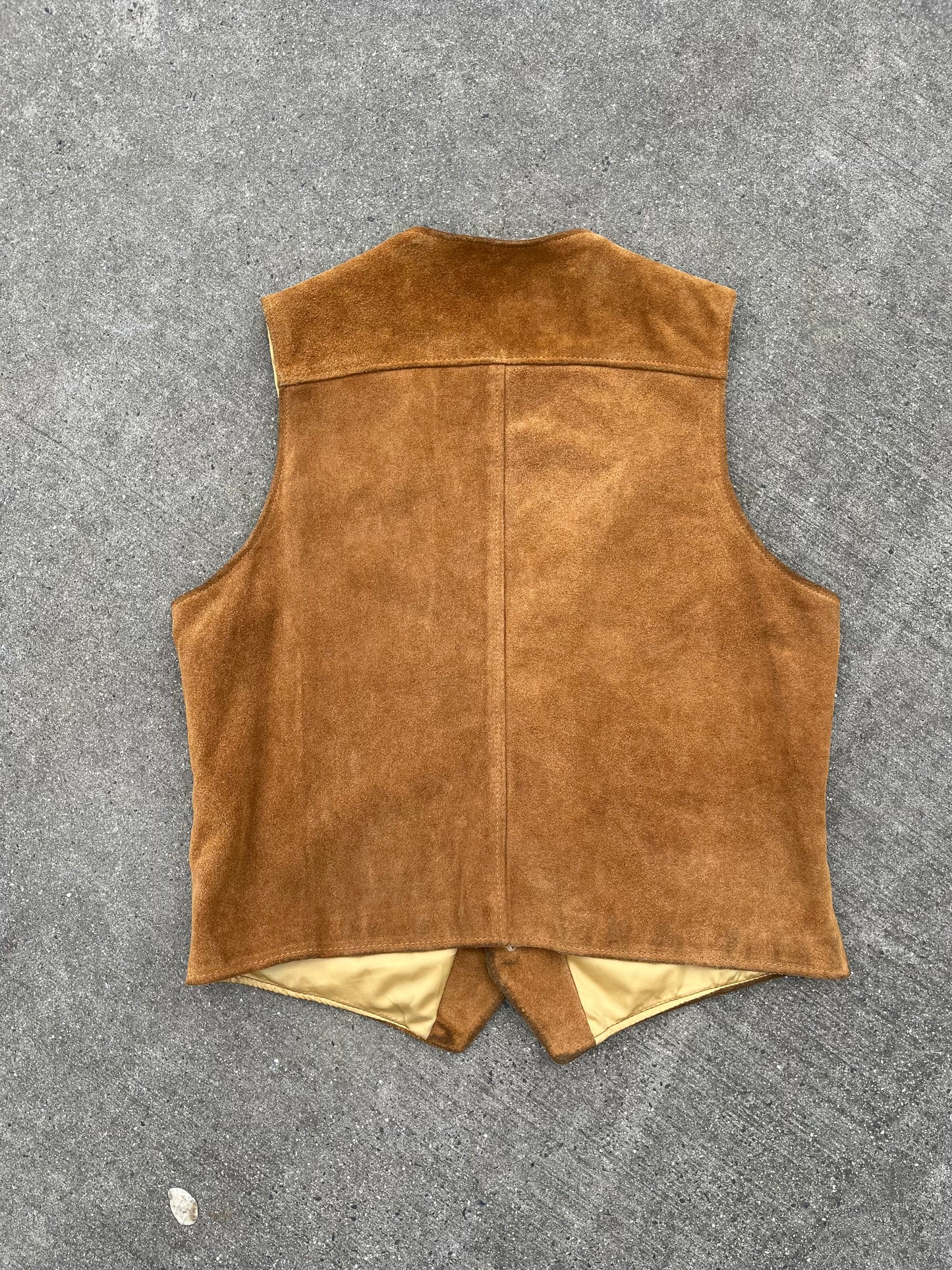 Schott leather vest U.S.A