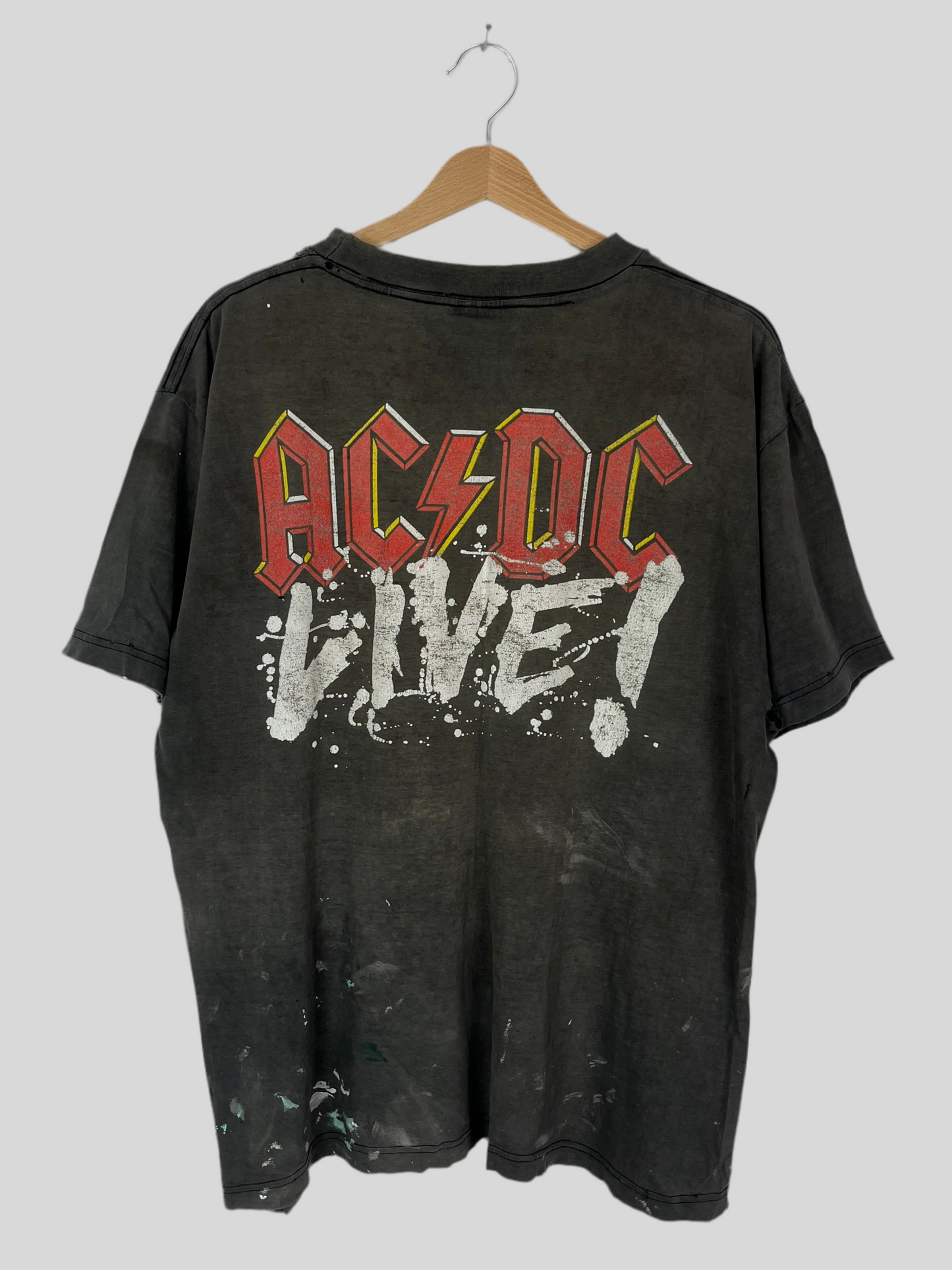 1994 AC/DC trashed & faded vintage tee