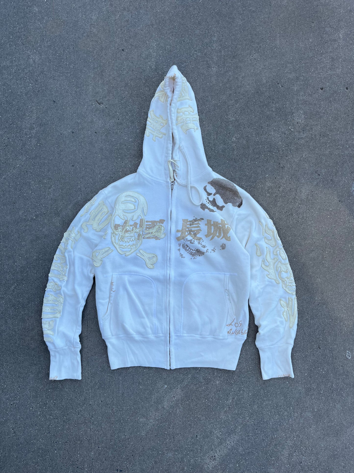 The Great China Wall zipper / hoodie