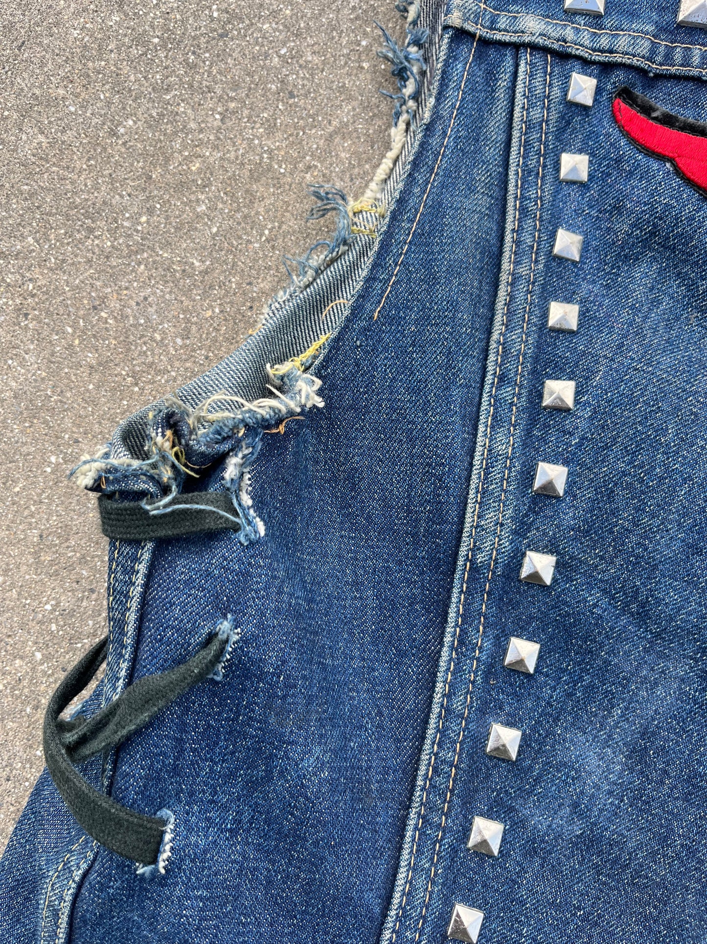 Levis BIG E denim vest