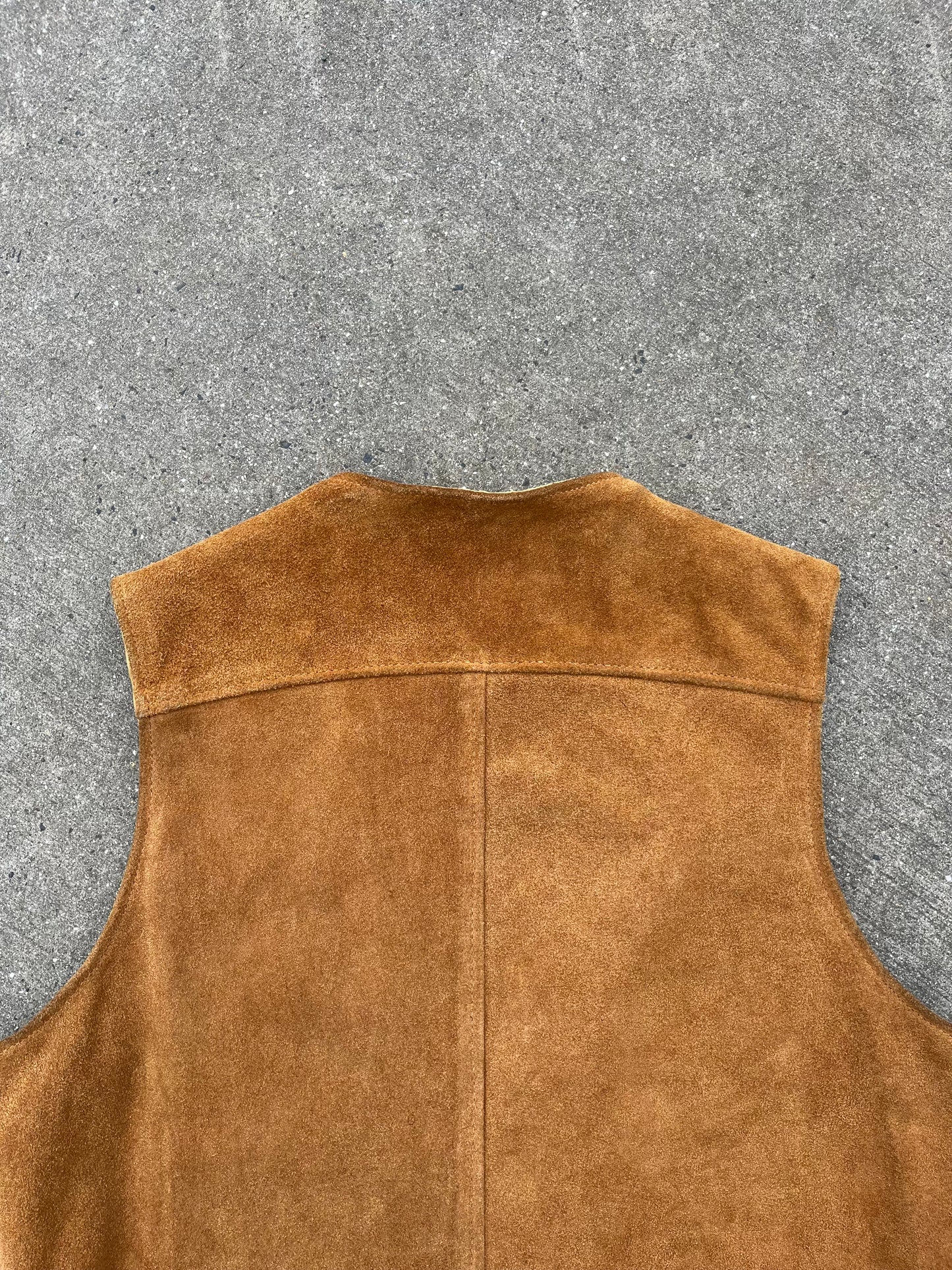 Schott leather vest U.S.A