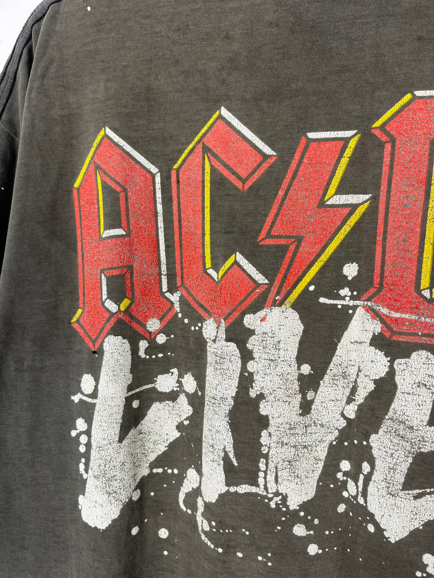 1994 AC/DC trashed & faded vintage tee