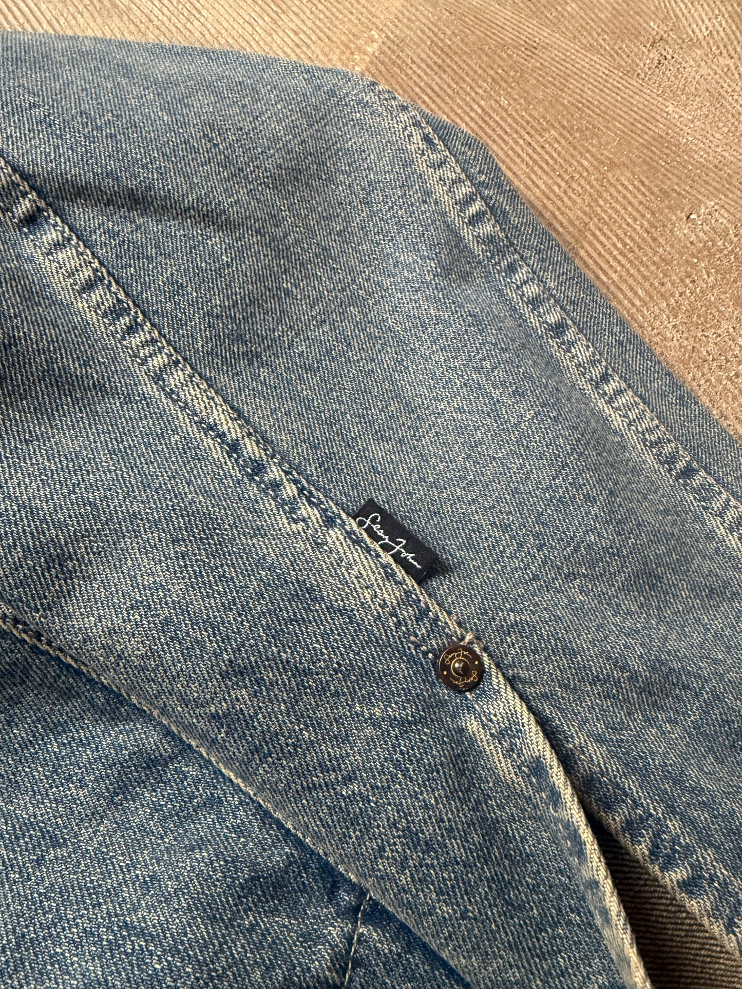 Sean John Collection oversize denim jacket