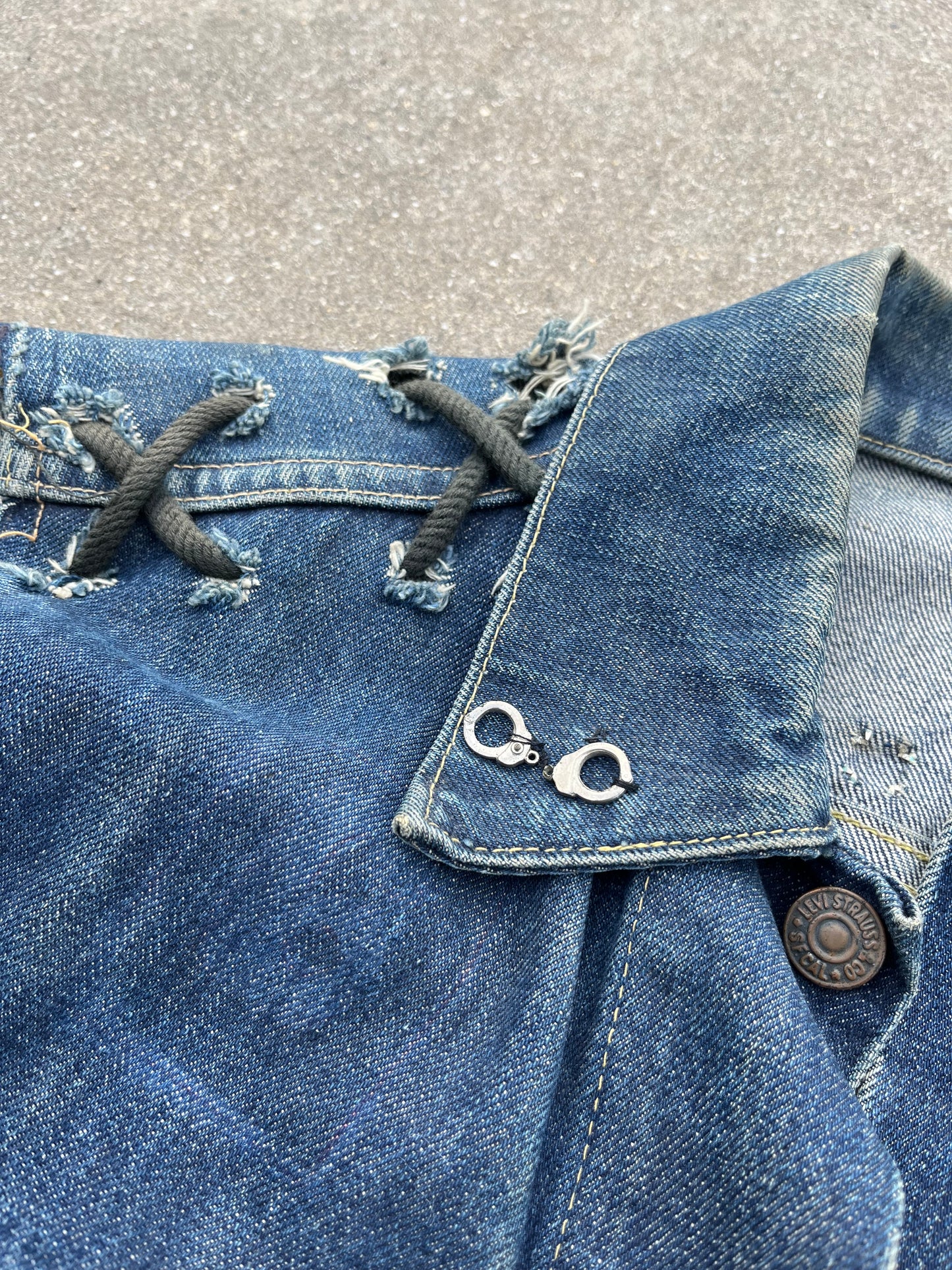 Levis BIG E denim vest
