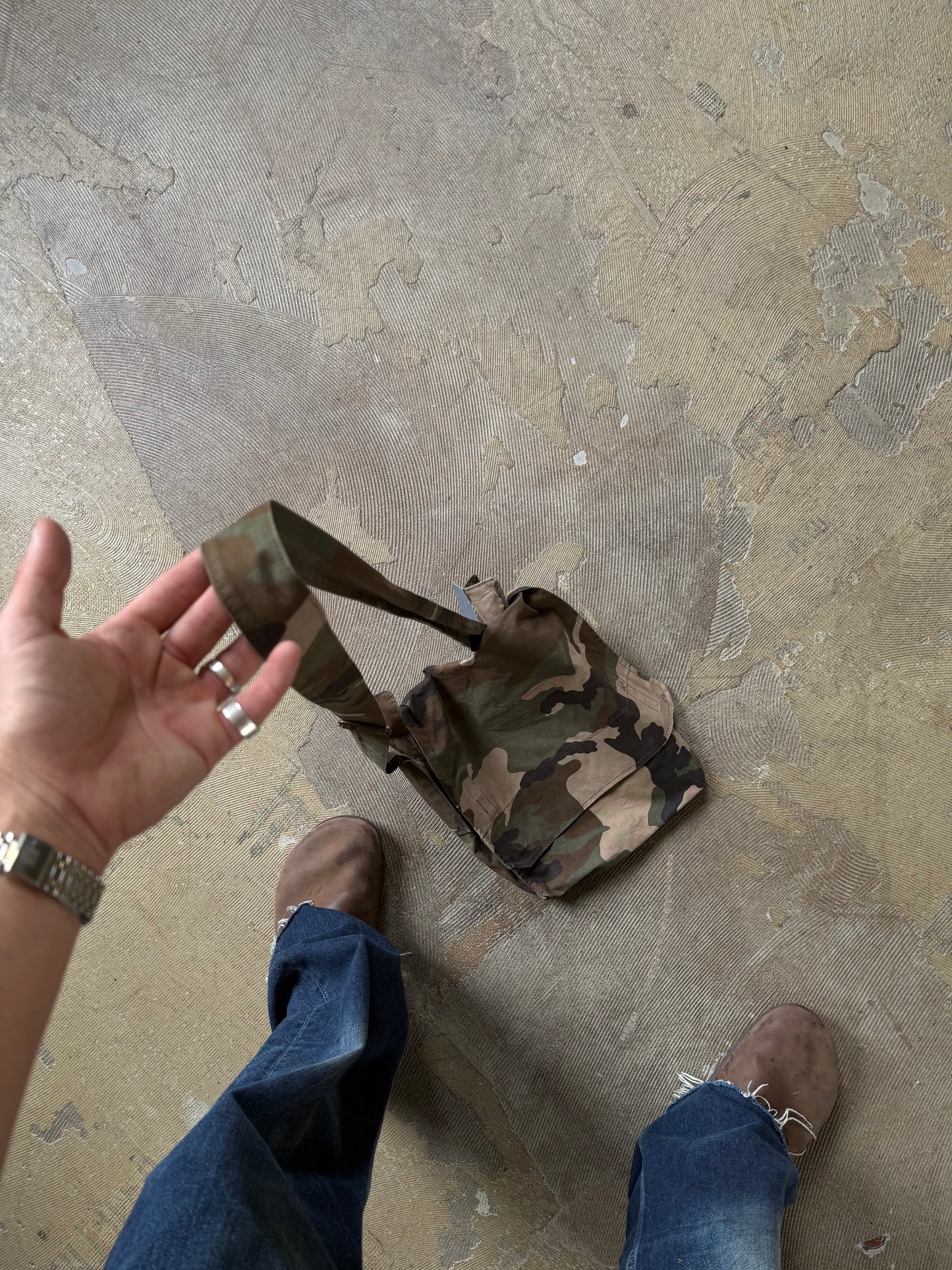 US Woodland Camouflage Bag