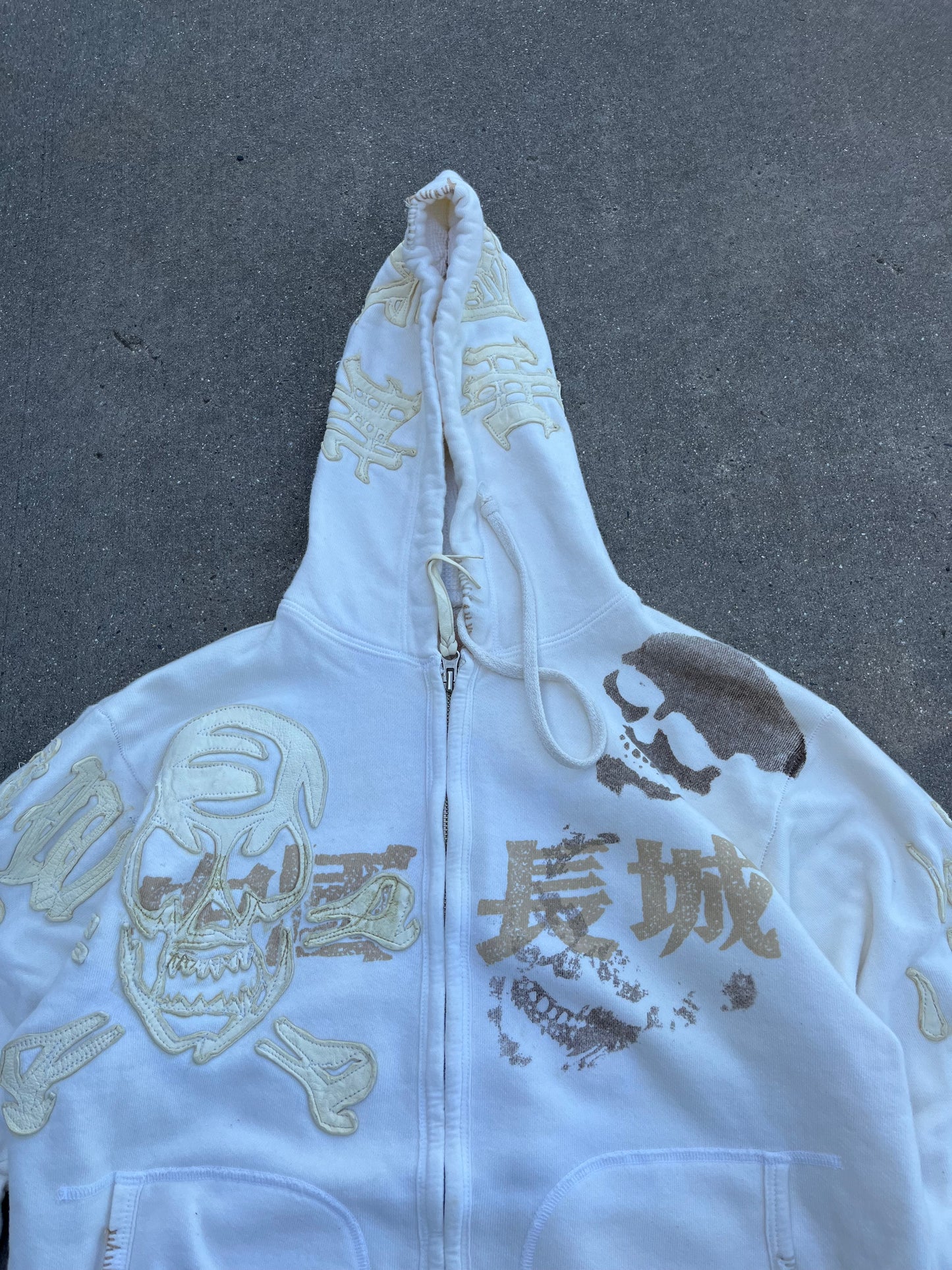 The Great China Wall zipper / hoodie