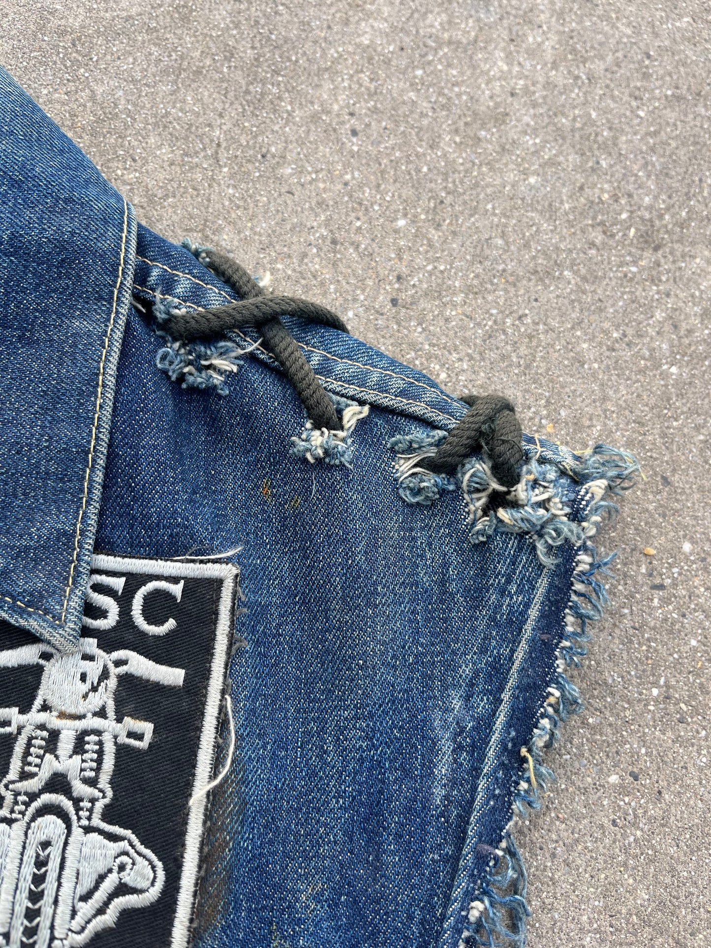Levis BIG E denim vest