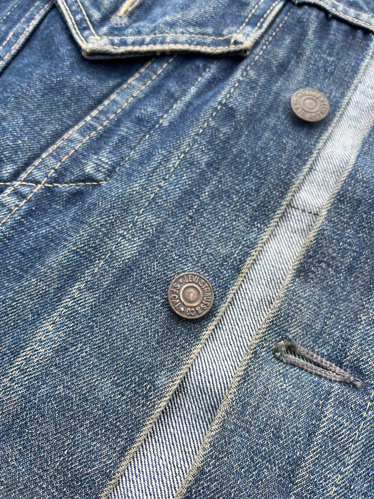 Levis BIG E denim vest
