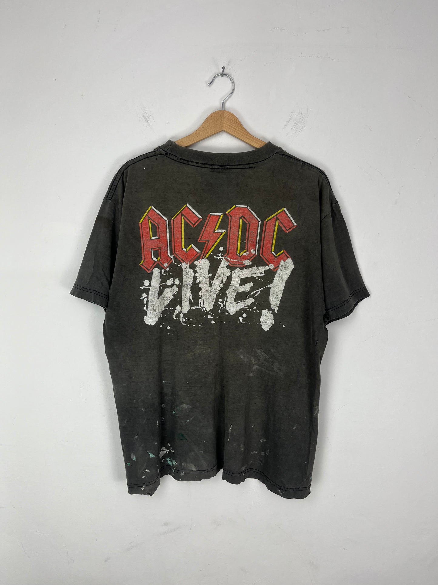 1994 AC/DC trashed & faded vintage tee