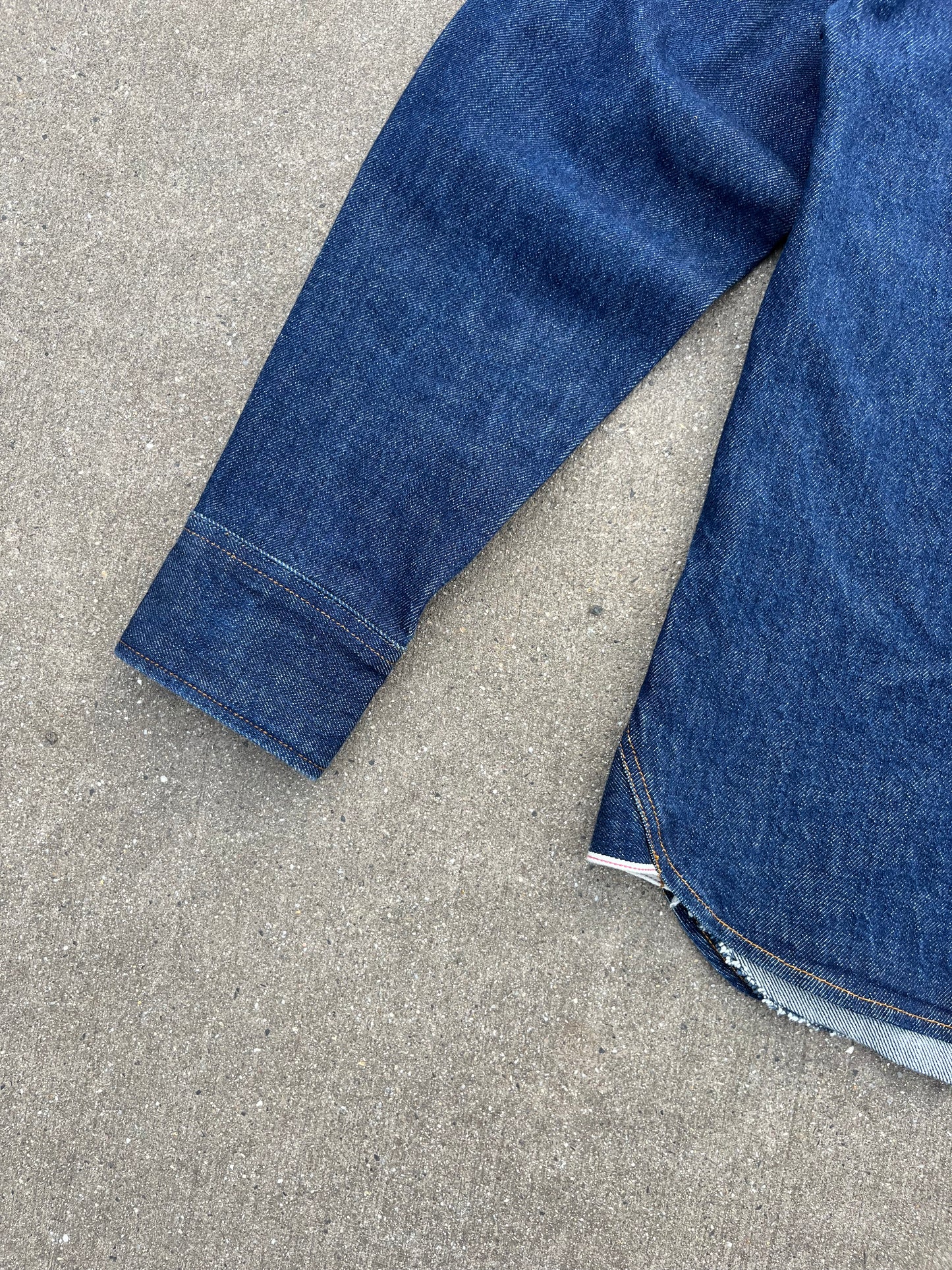 SoSO selvedge denim shirt