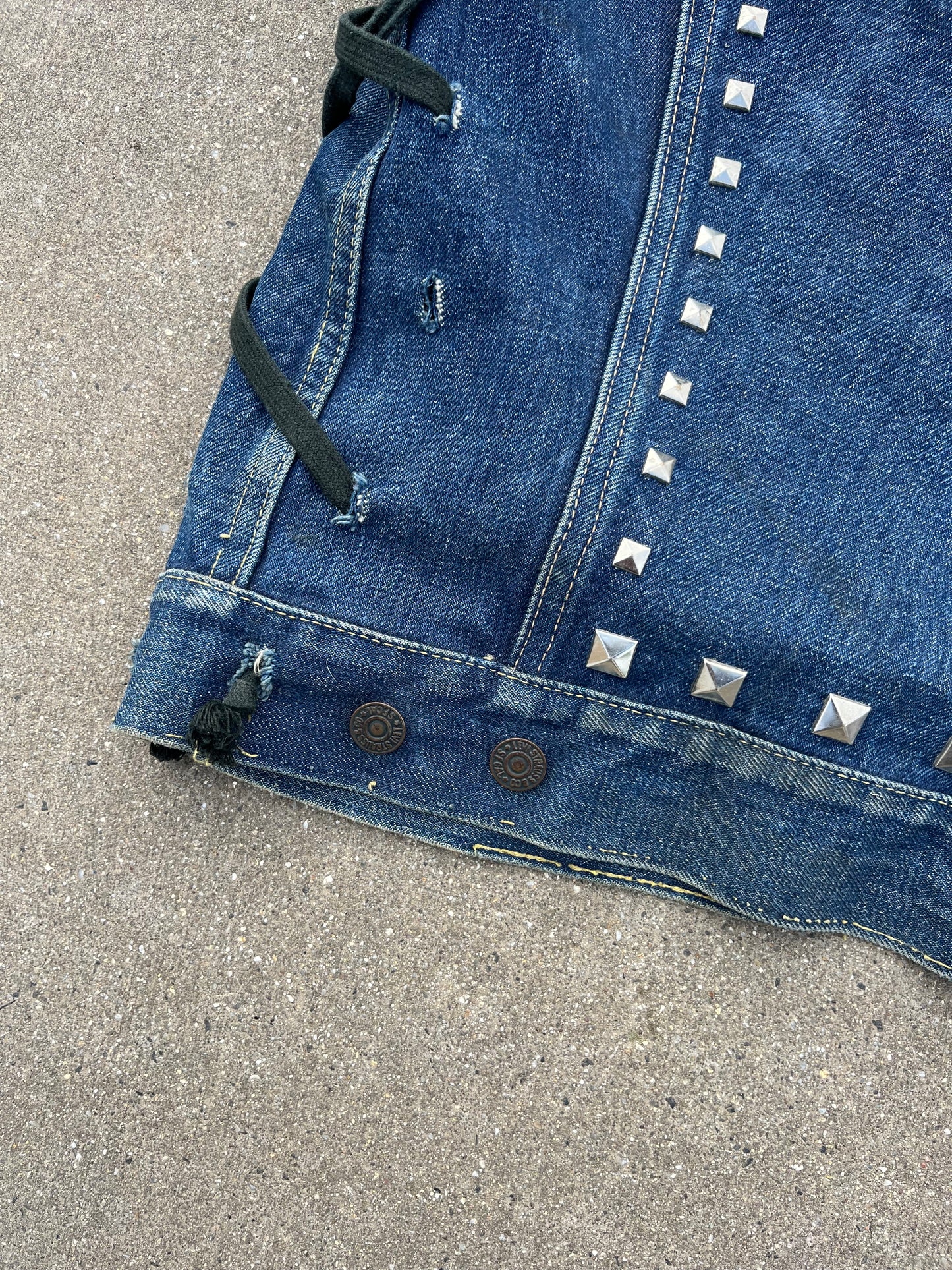 Levis BIG E denim vest