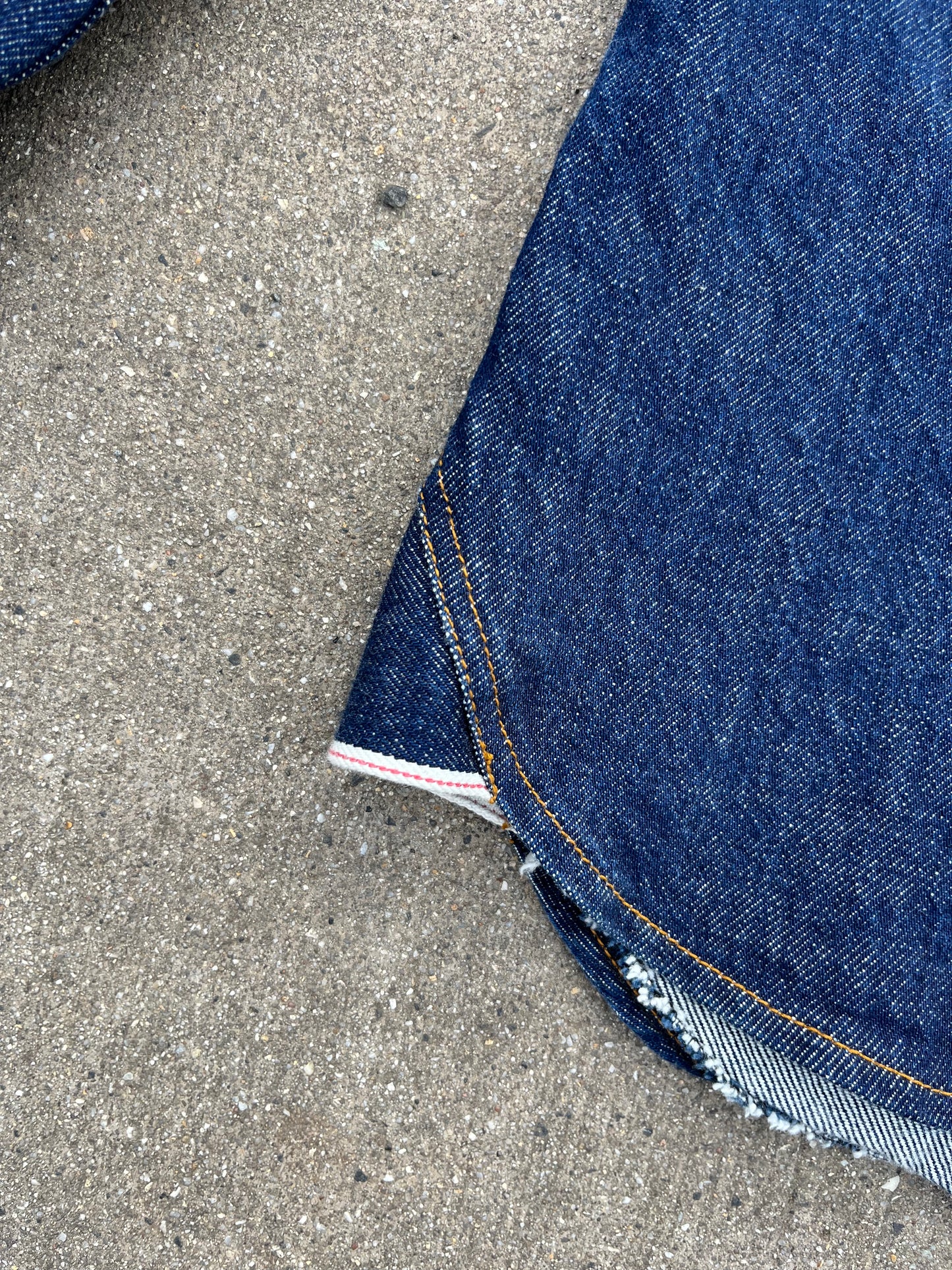 SoSO selvedge denim shirt