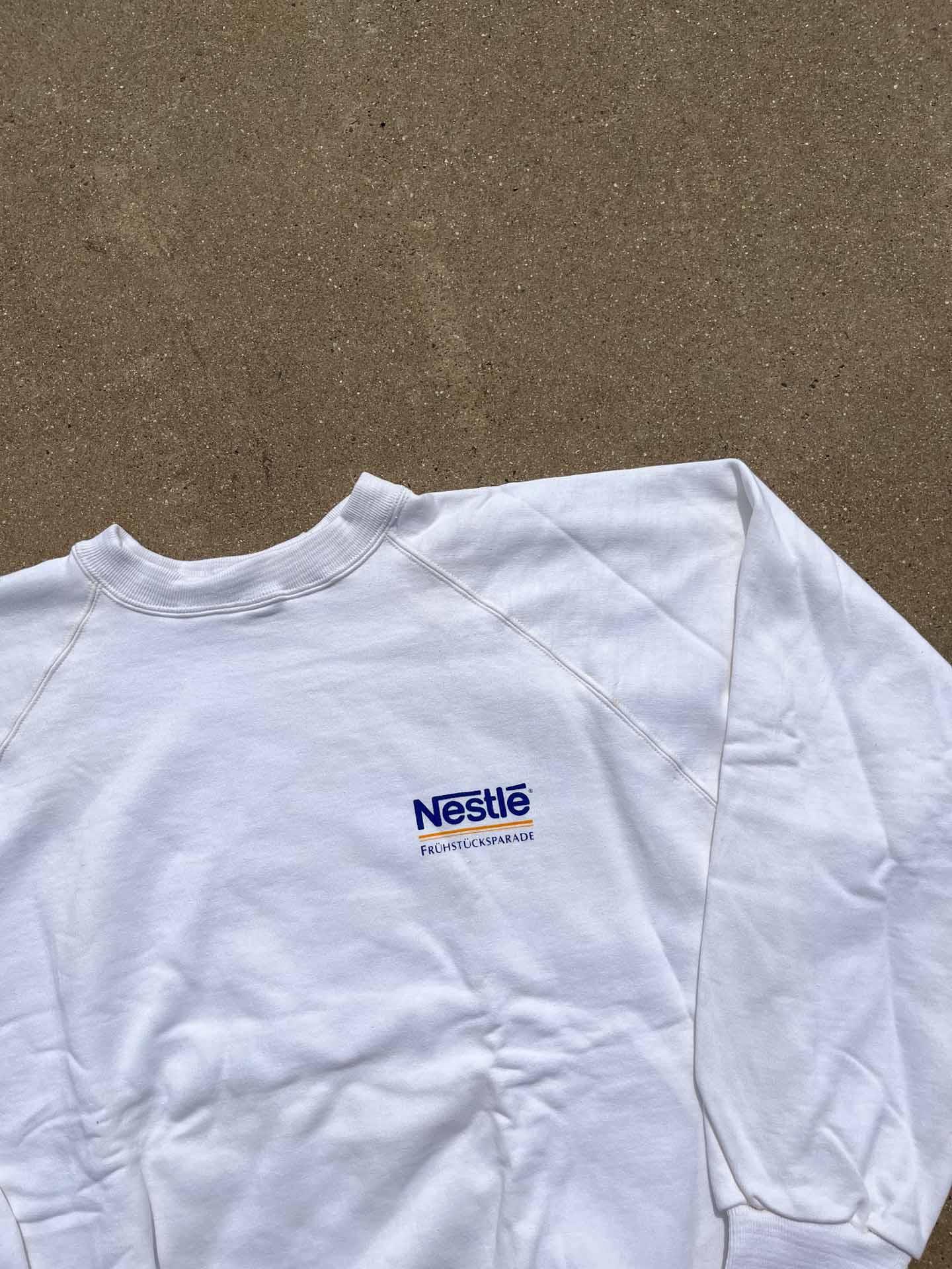 Nestle „Frühstücksparade“ deadstock Sweater - secondvintage