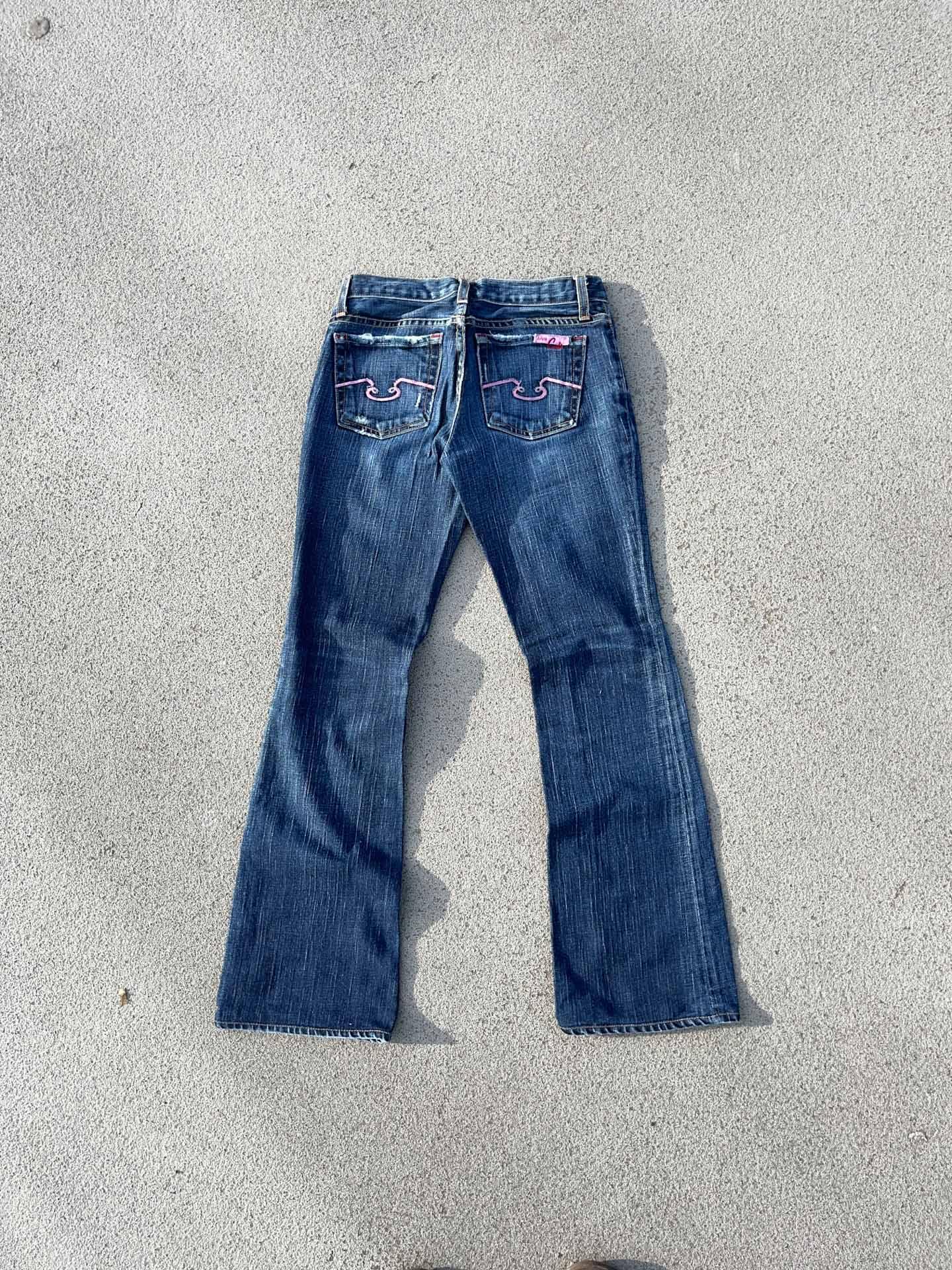 blue cult denim jeans Y2K / flare - secondvintage