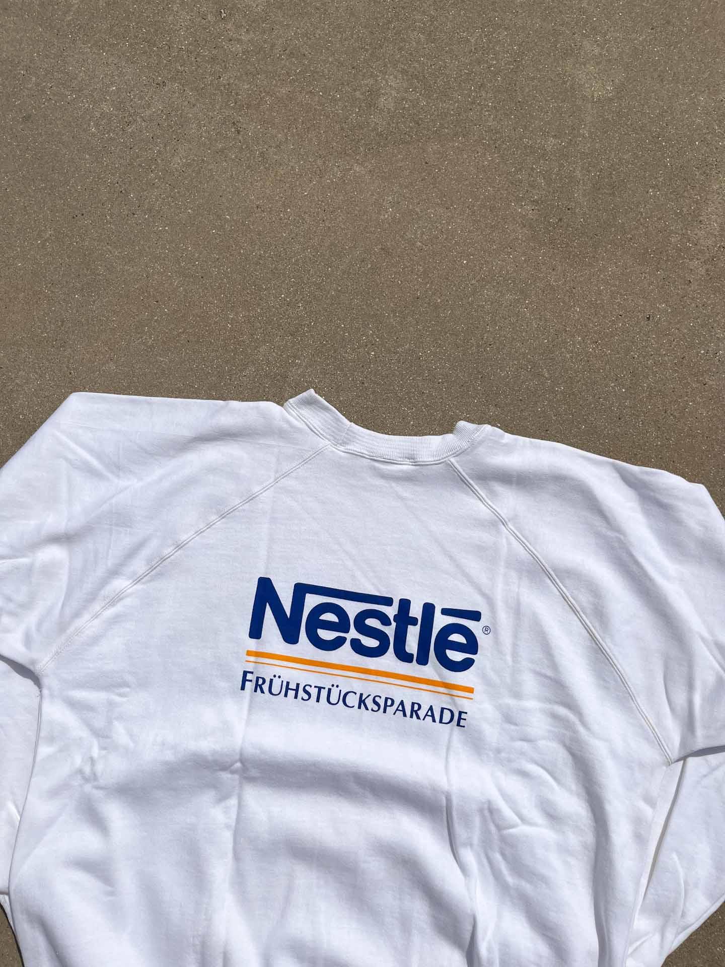 Nestle „Frühstücksparade“ deadstock Sweater - secondvintage