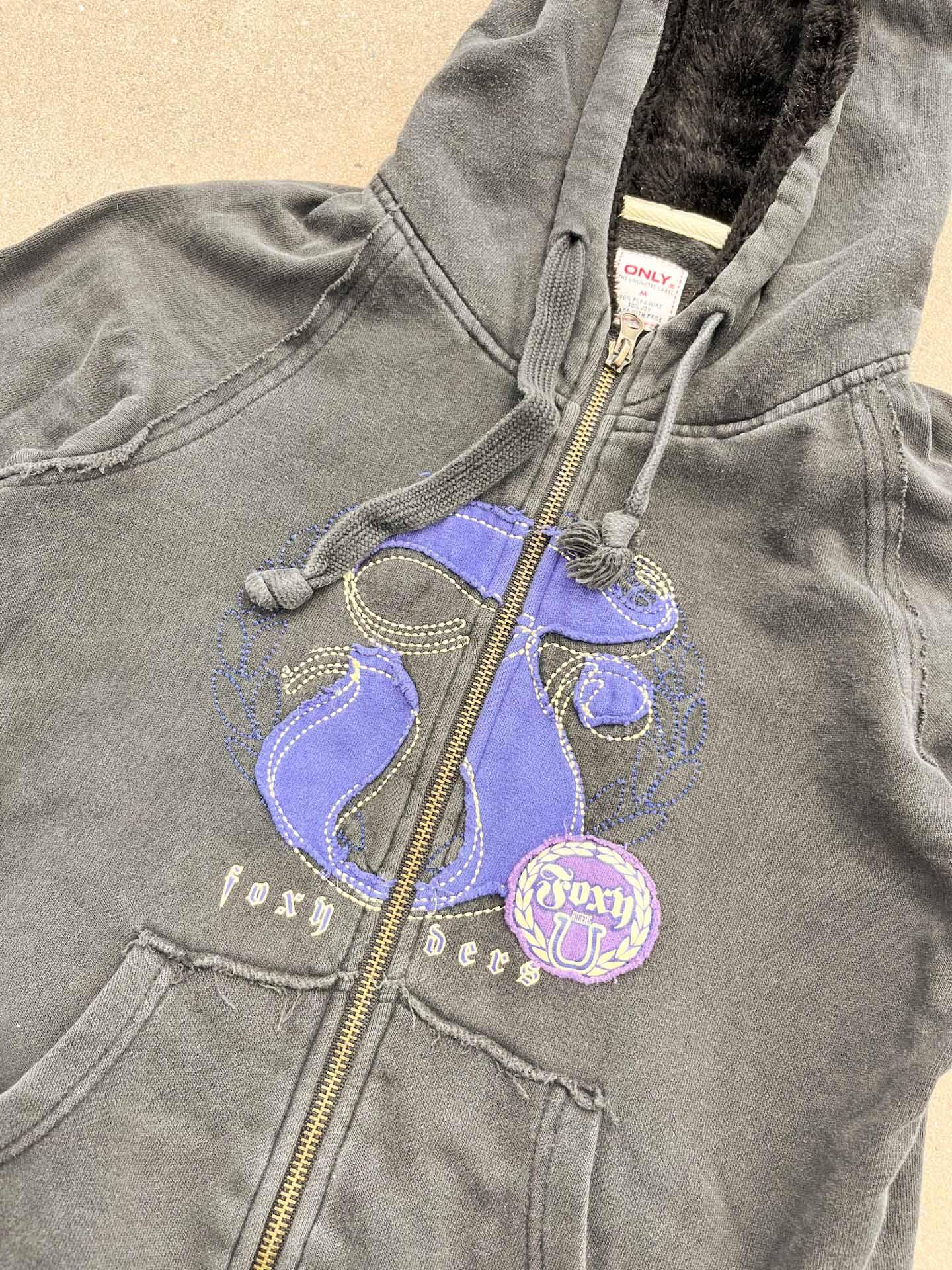 „Foxy“ Y2K ZIP jacke - secondvintage