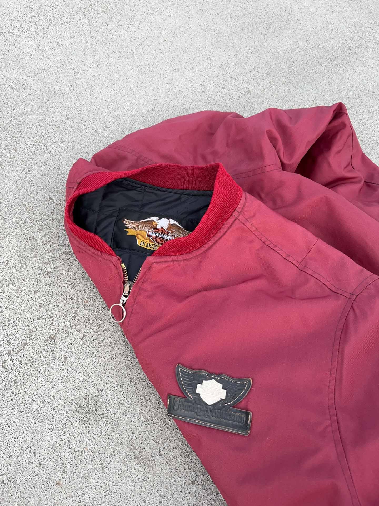 Harley Davidson bomber jacket - secondvintage
