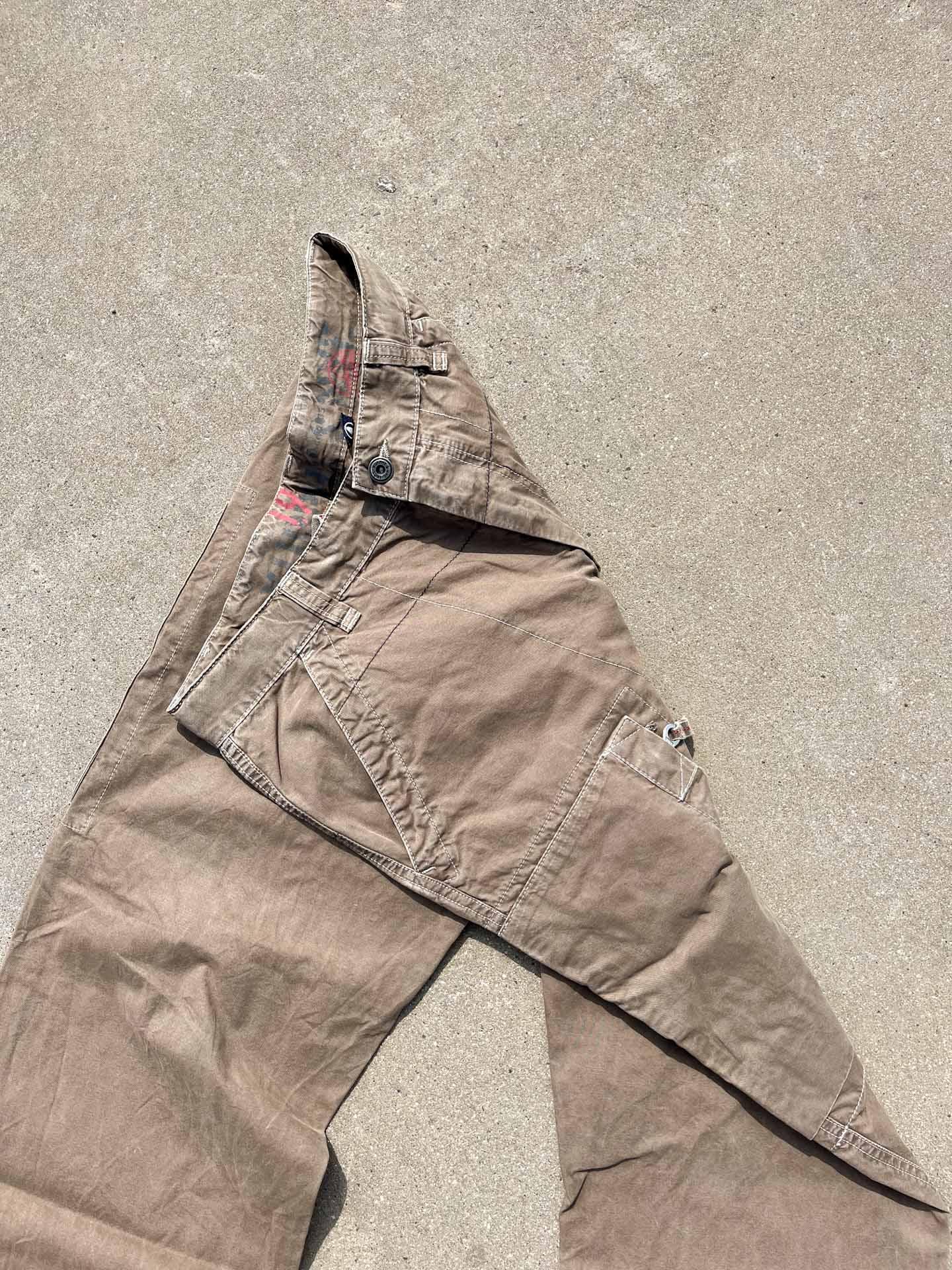 Cargopants brown - secondvintage