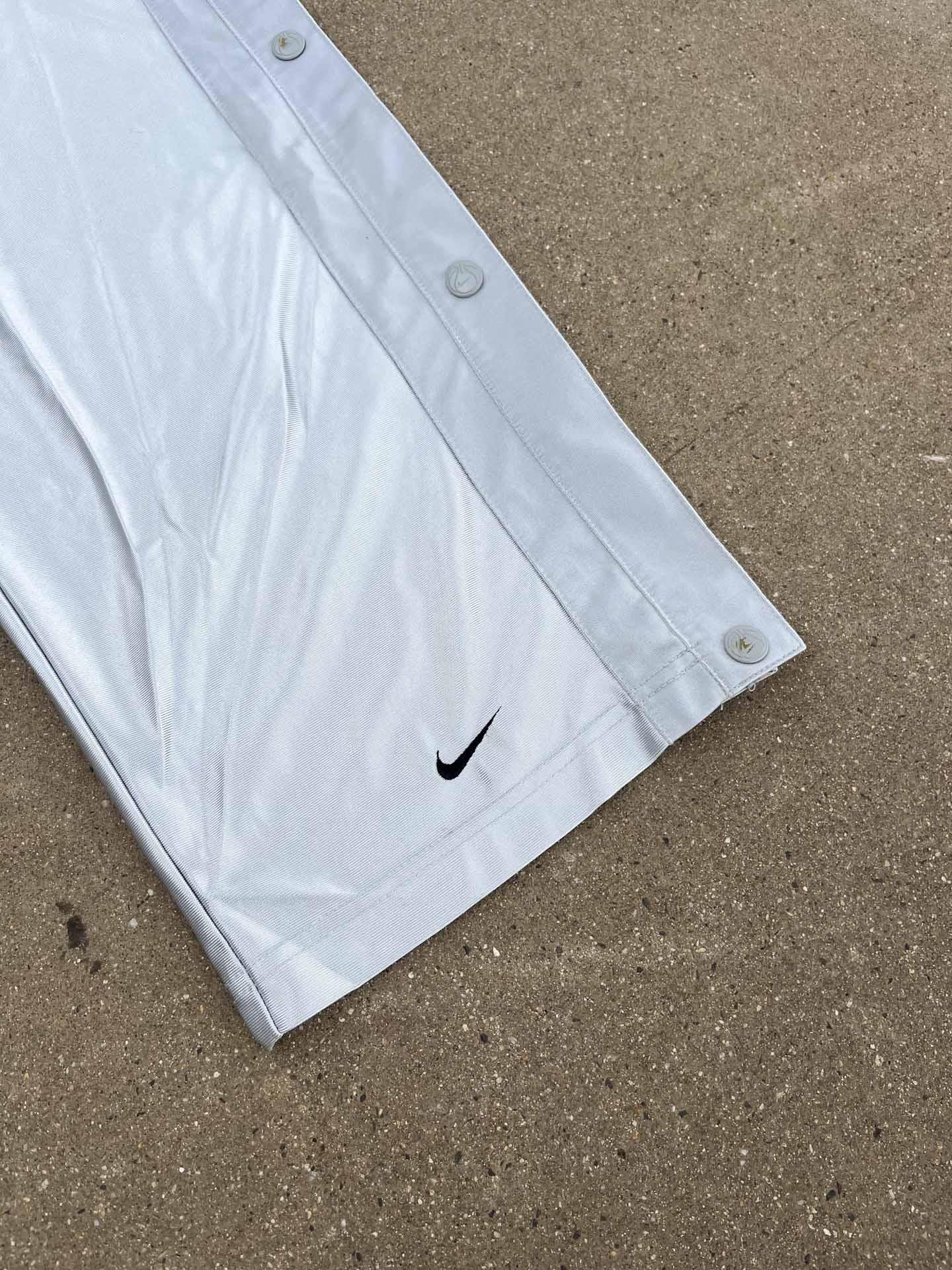 Nike silver Trackpants (RARE) - secondvintage