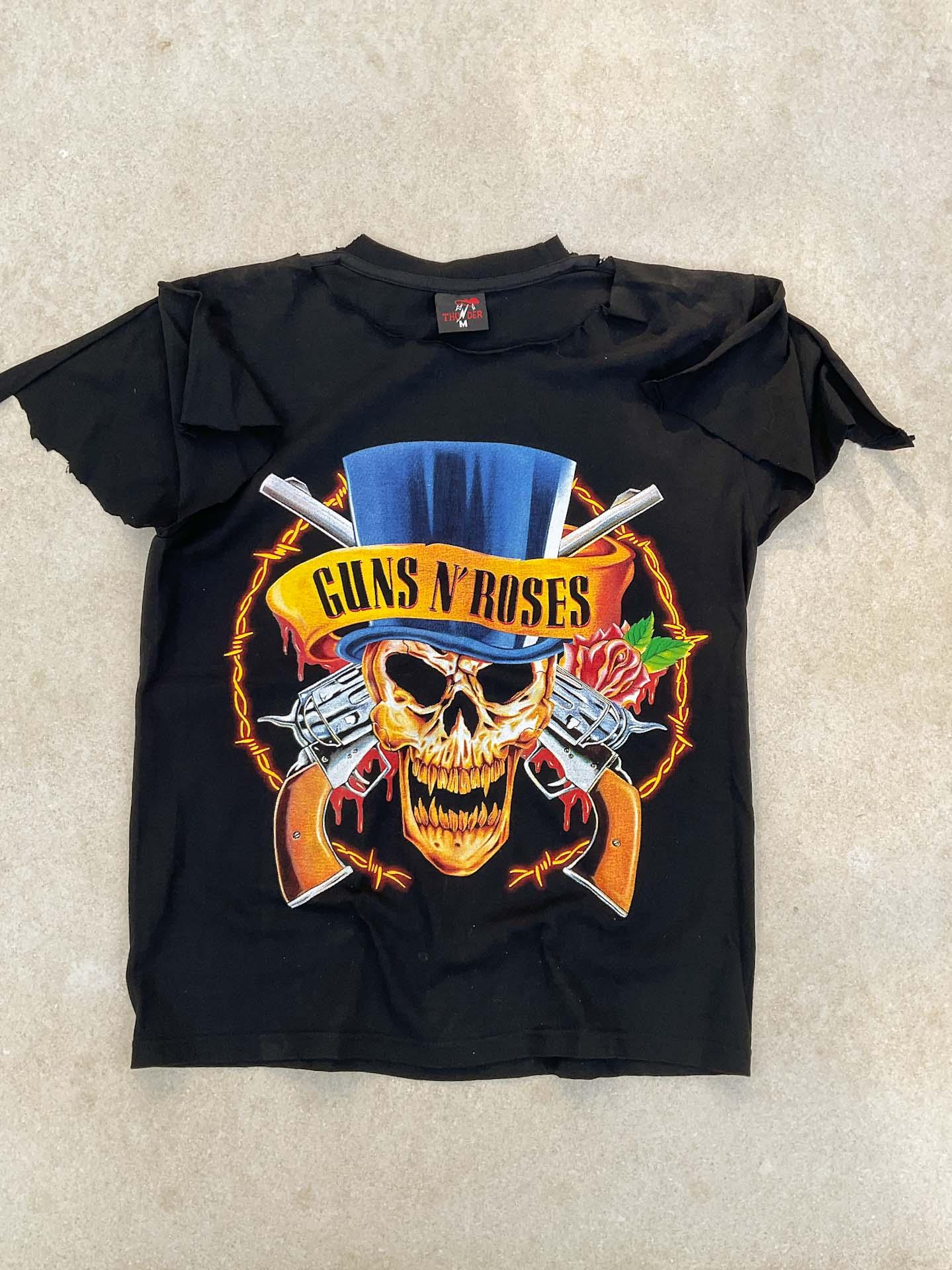 GUNS N‘ ROSES ripped shirt - secondvintage