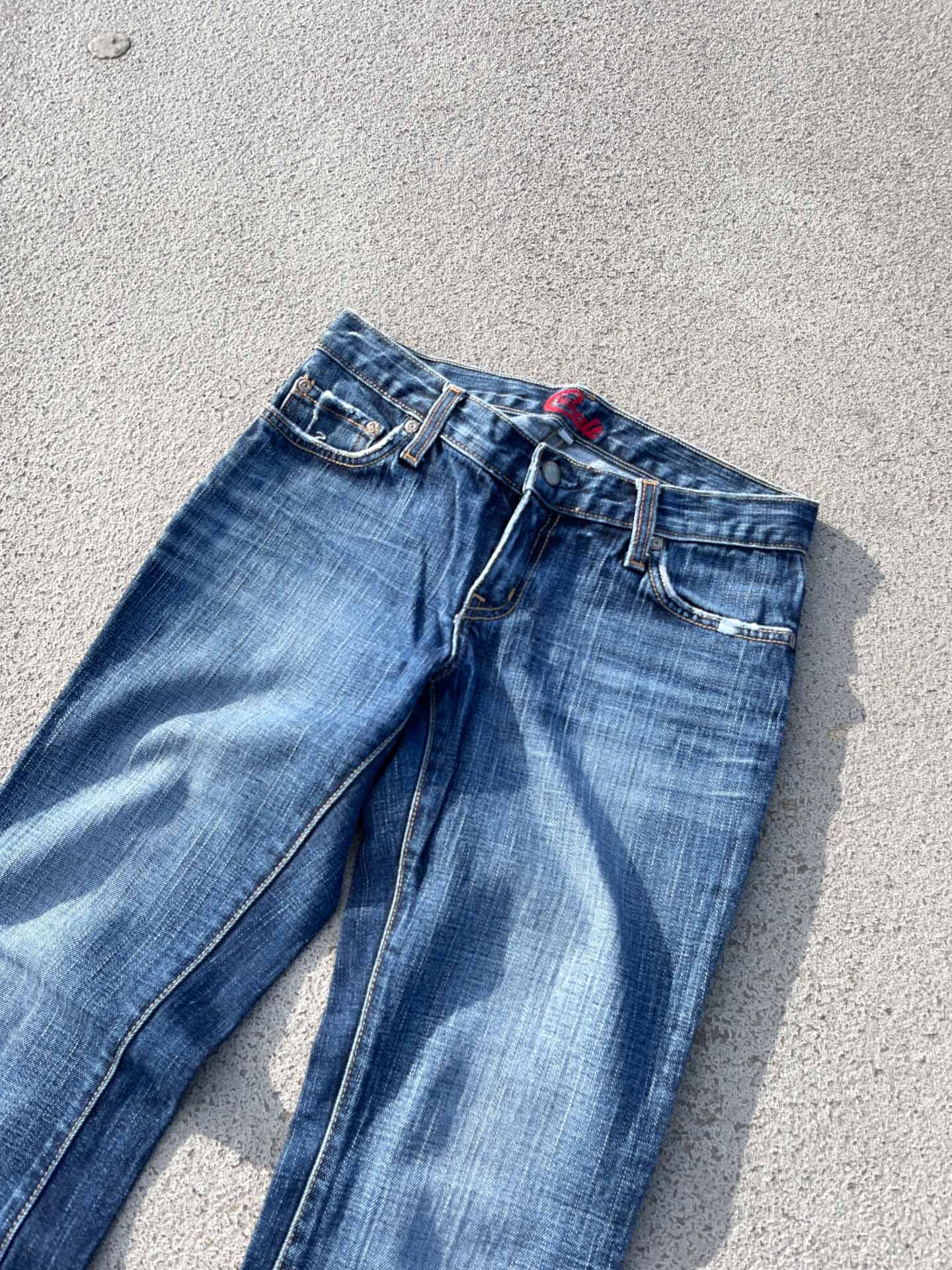 blue cult denim jeans Y2K / flare - secondvintage