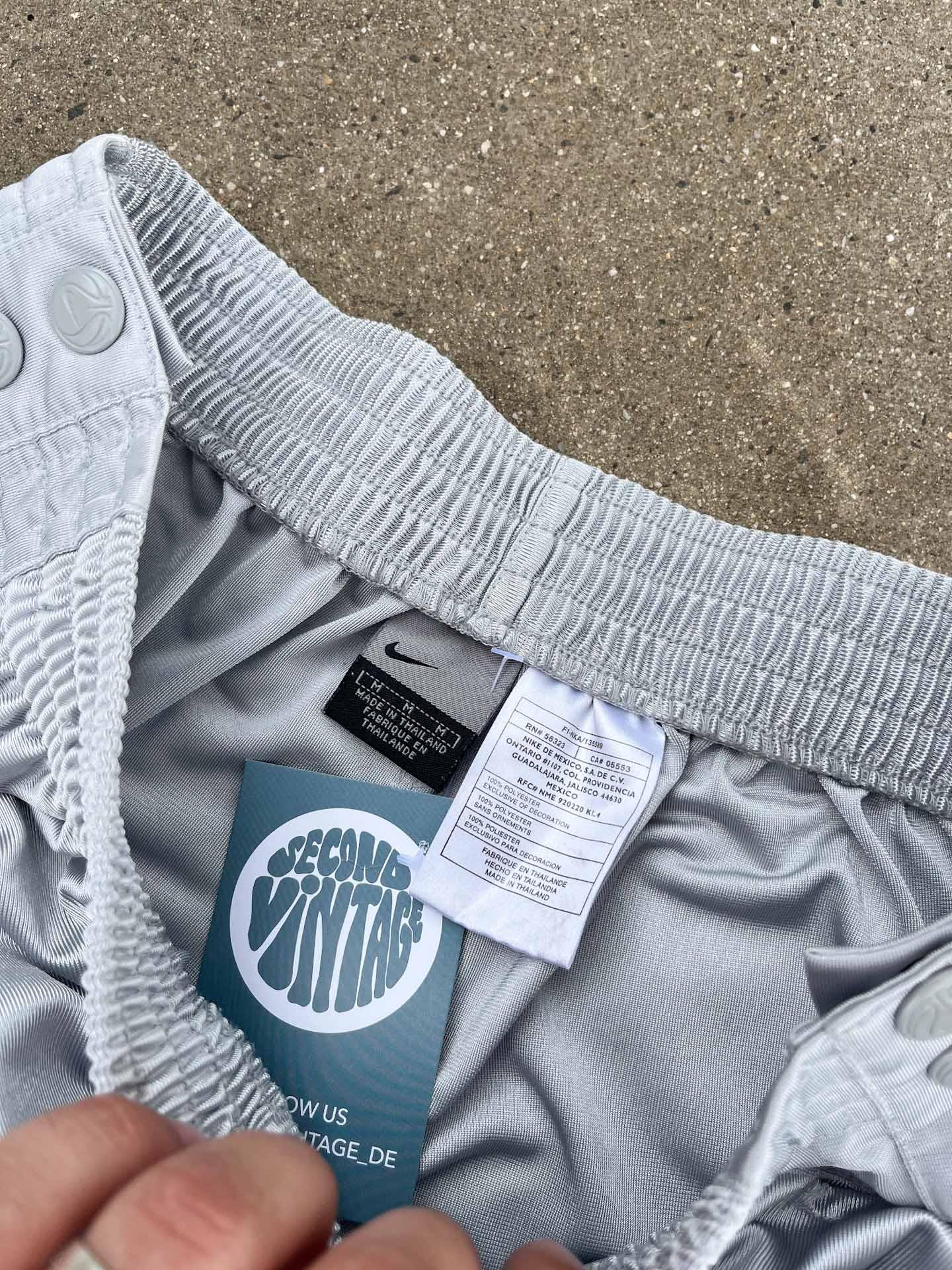 Nike silver Trackpants (RARE) - secondvintage
