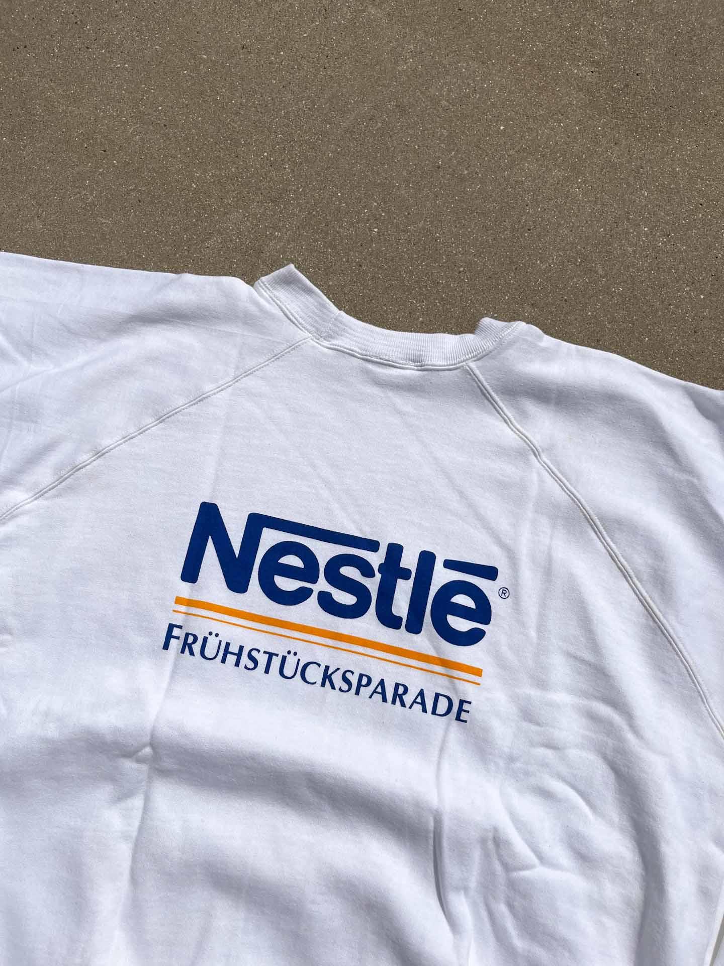 Nestle „Frühstücksparade“ deadstock Sweater - secondvintage