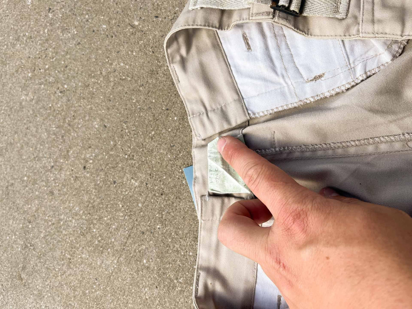 Pearl Jam staff member cargo - secondvintage
