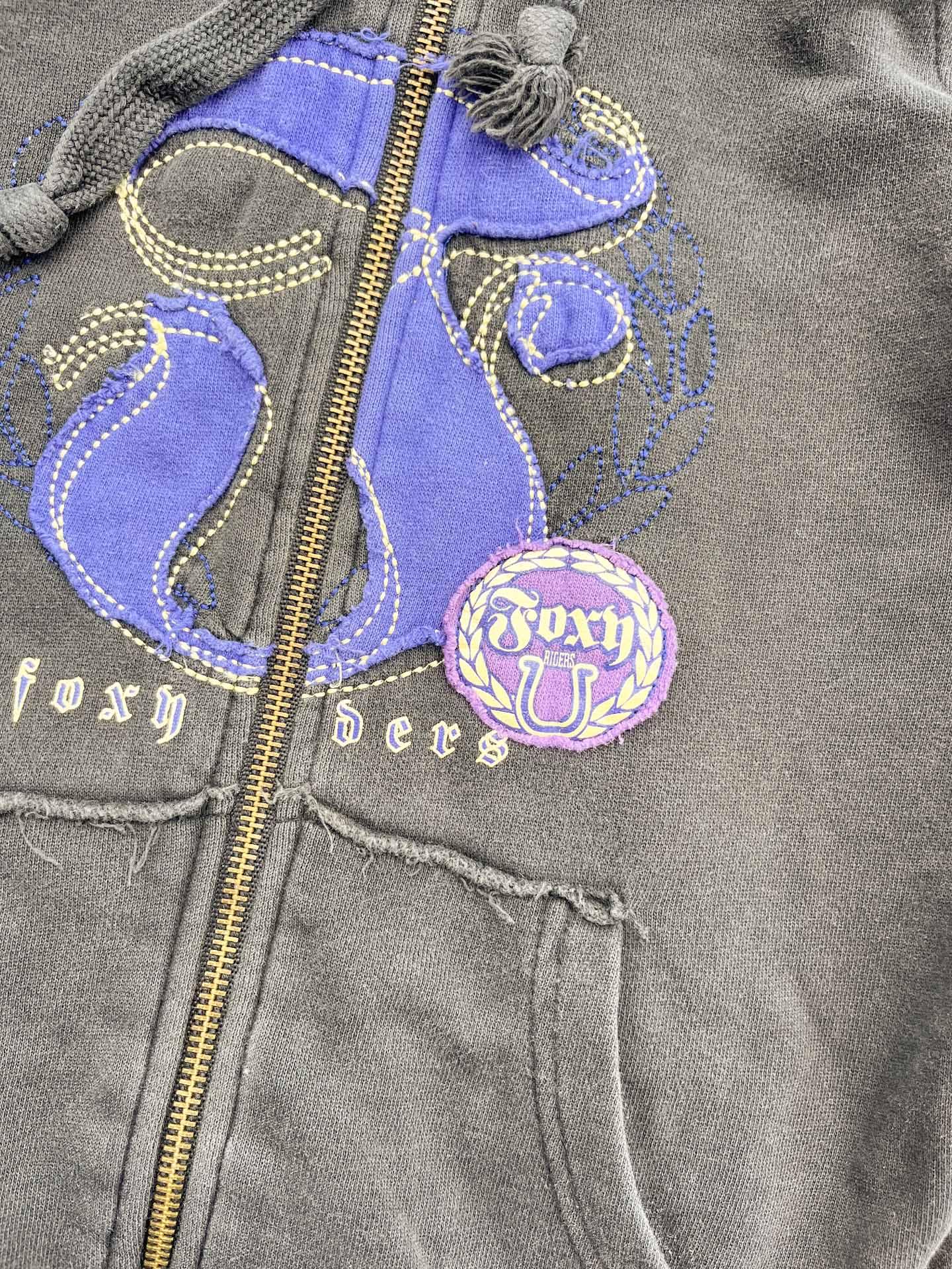 „Foxy“ Y2K ZIP jacke - secondvintage