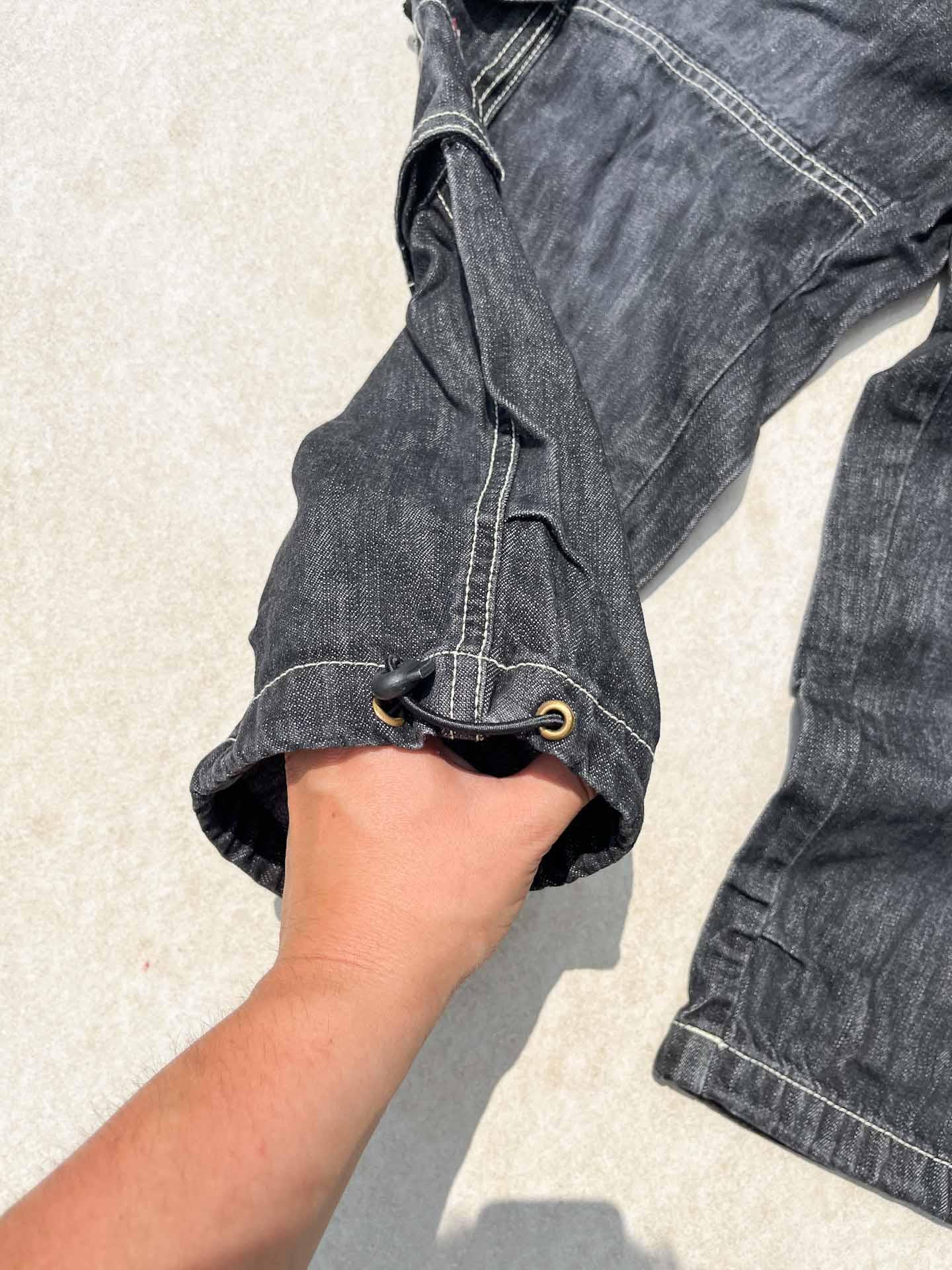 John F. Gee baggy jorts - secondvintage
