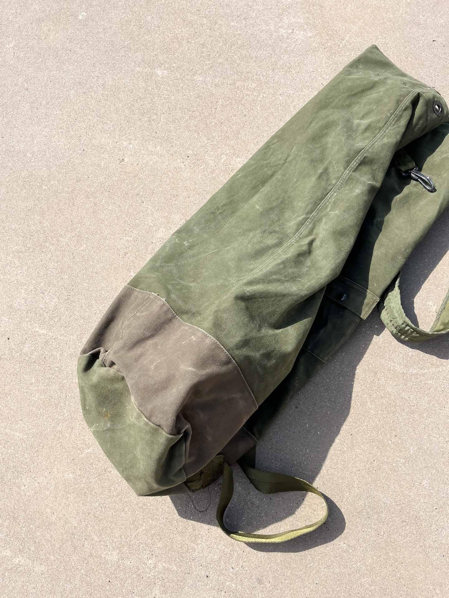 Military sailing bag - secondvintage