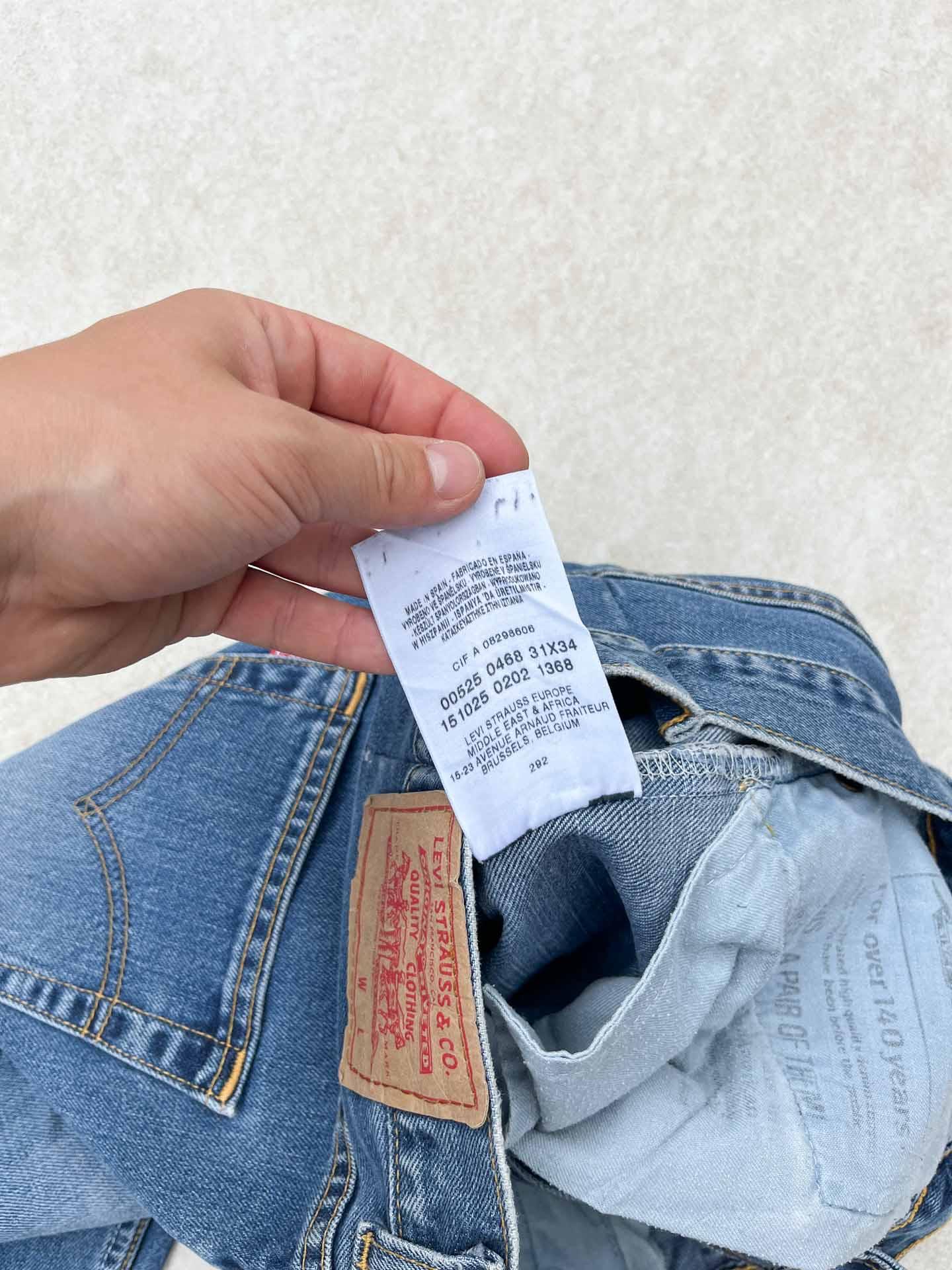 Levis 525 jorts - secondvintage