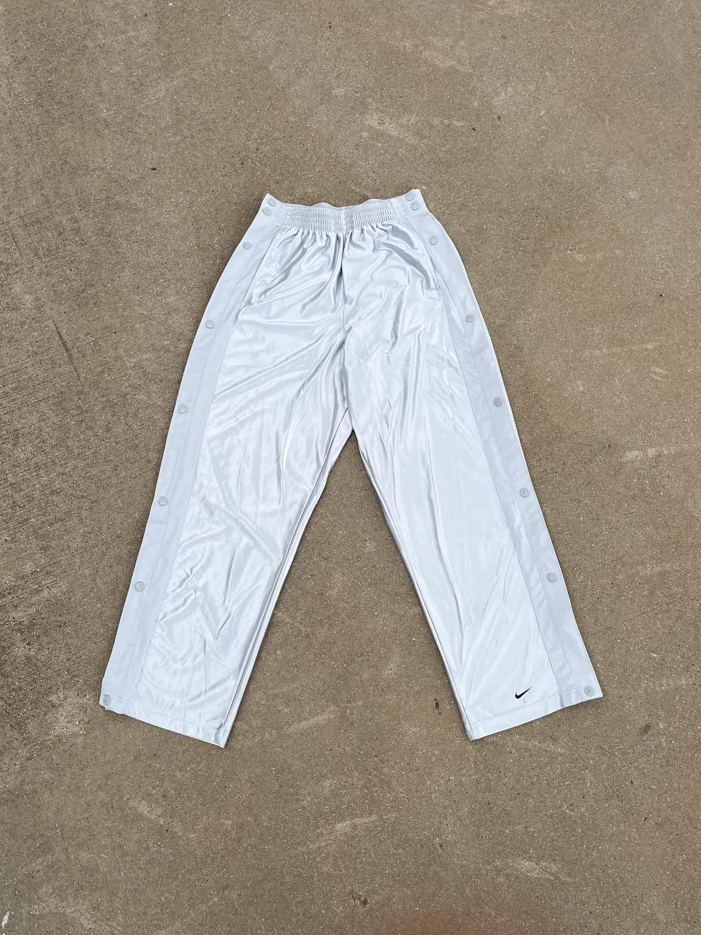 Nike silver Trackpants (RARE) - secondvintage