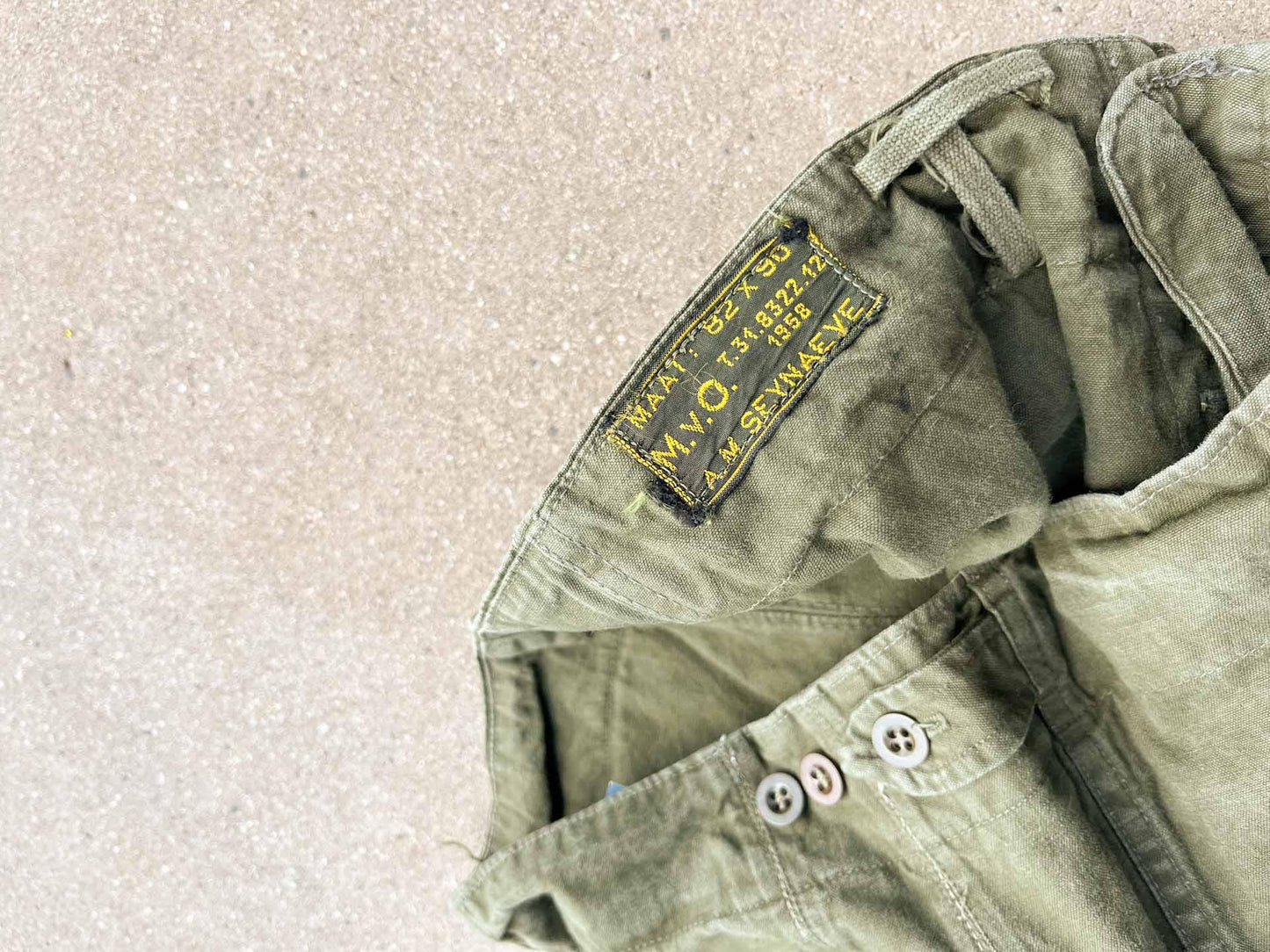 1958 Military Cargo (extremely heavy) - secondvintage