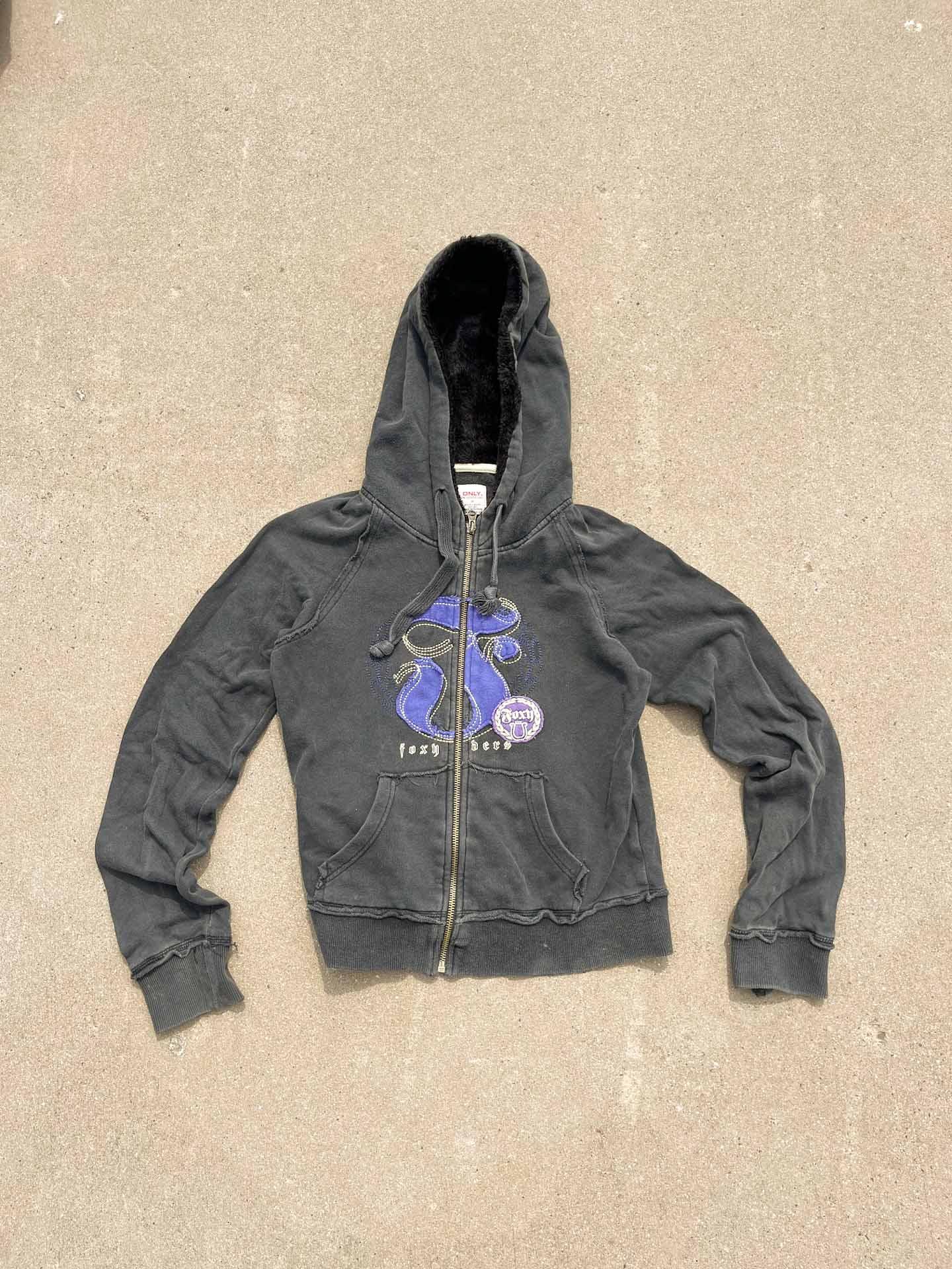 „Foxy“ Y2K ZIP jacke - secondvintage