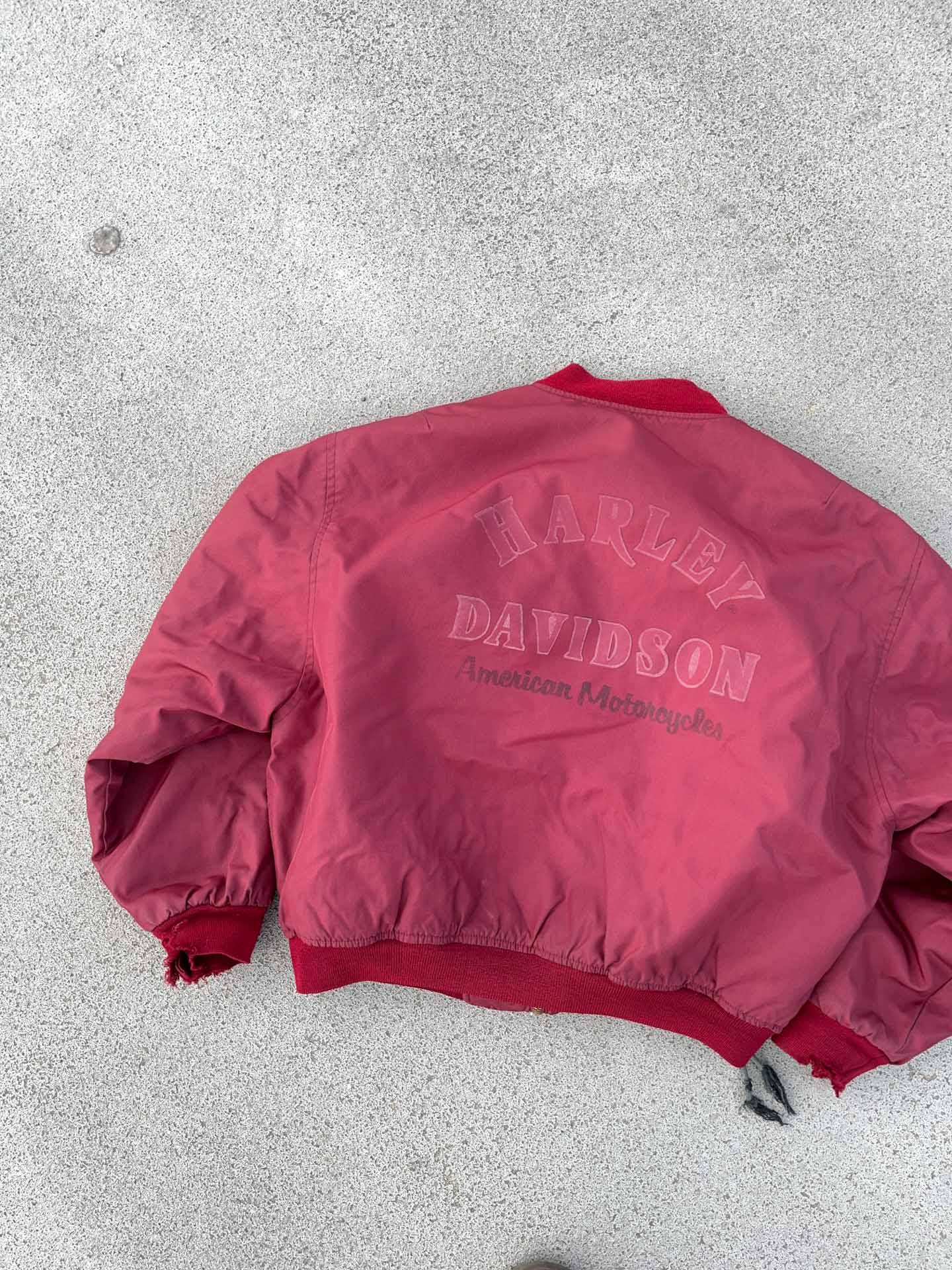 Harley Davidson bomber jacket - secondvintage