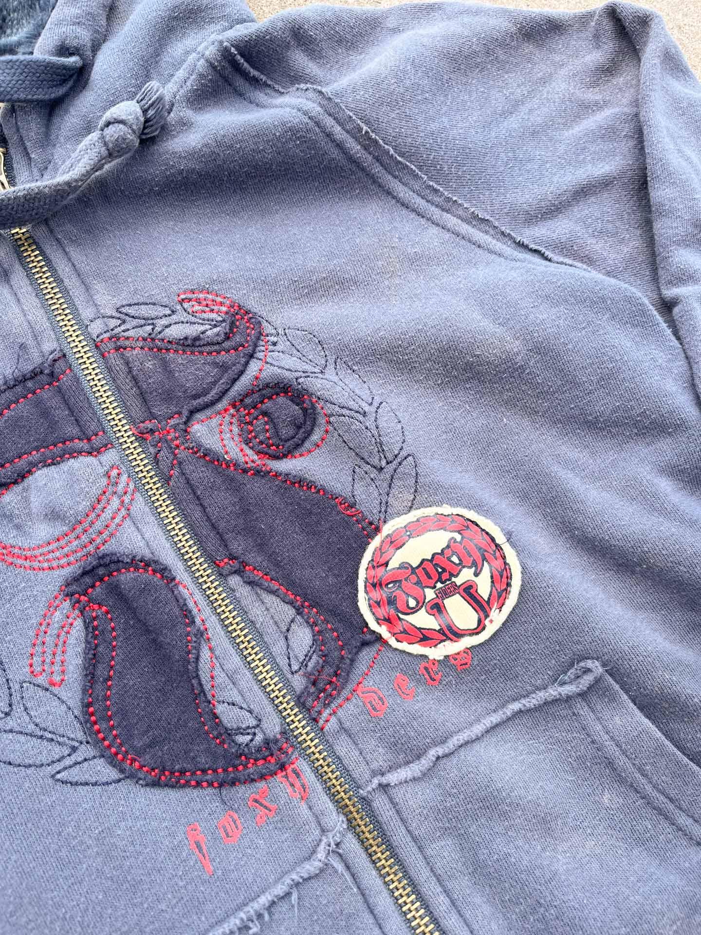 von „Foxy“ Y2K ZIP jacke - secondvintage